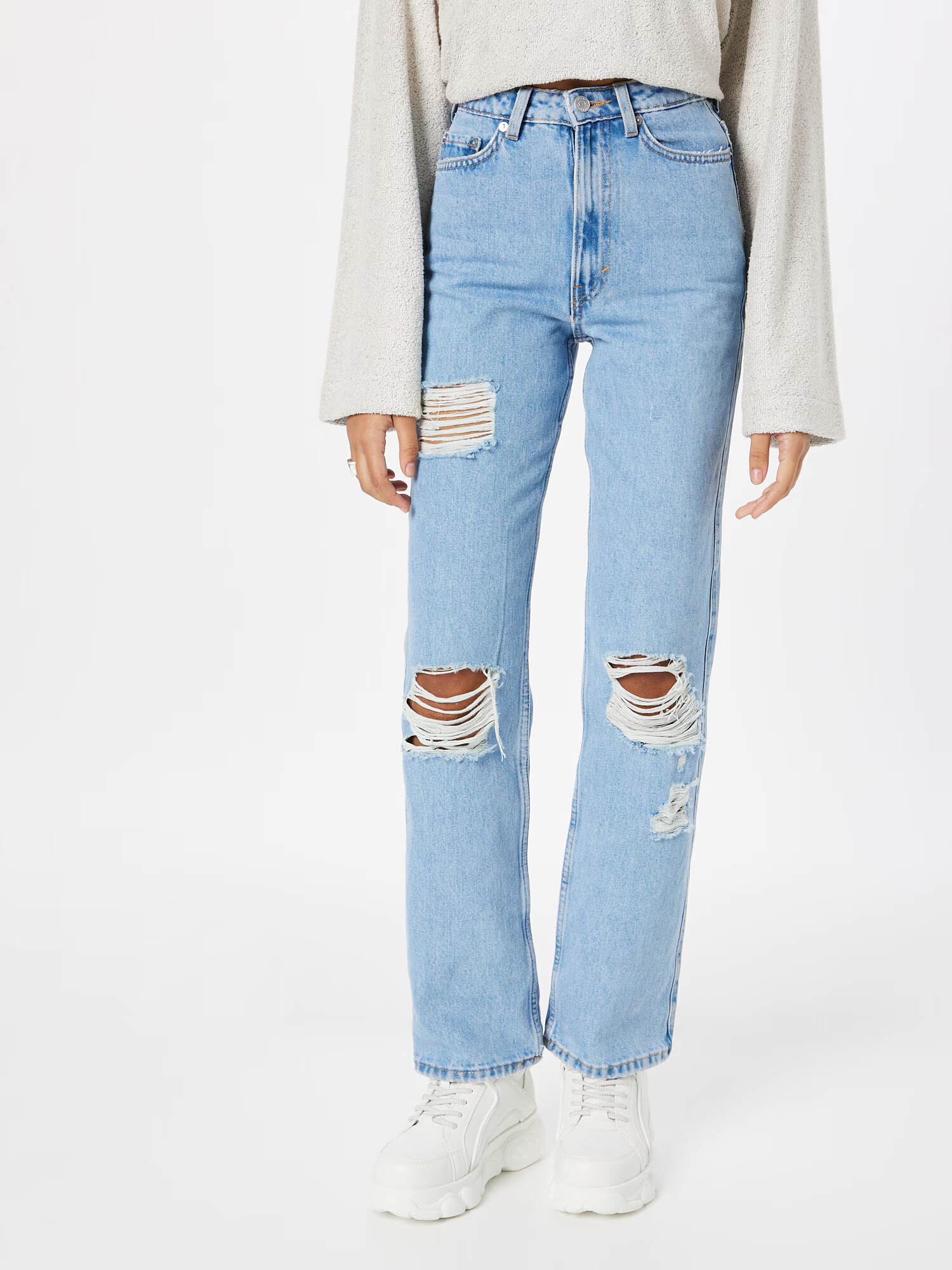 WEEKDAY Jeans 'Rowe' albastru denim - Pled.ro