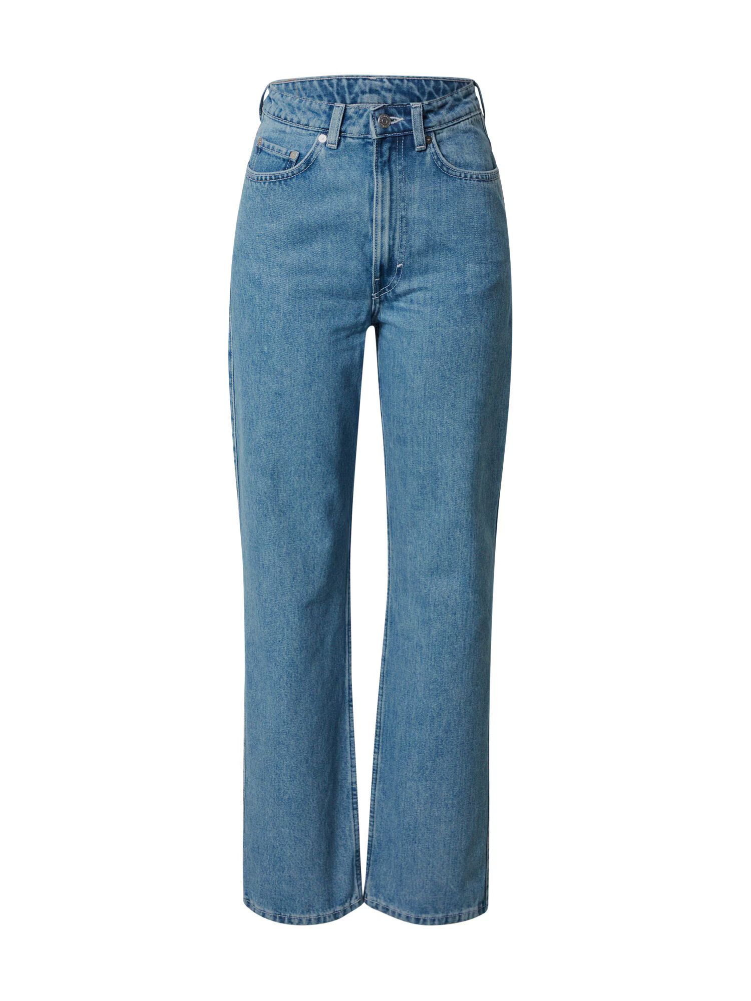 WEEKDAY Jeans 'Rowe Extra High Straight' albastru denim - Pled.ro