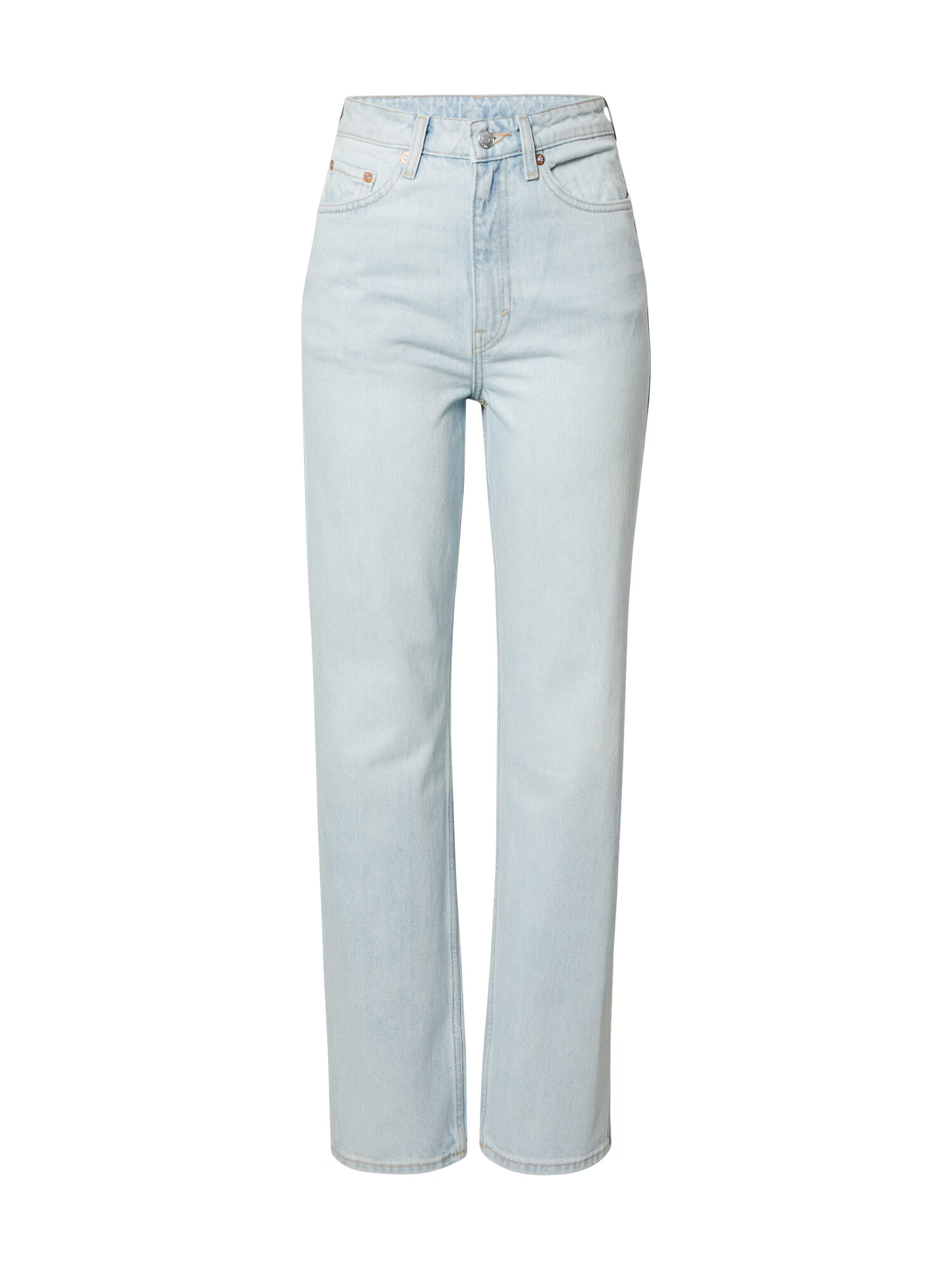 WEEKDAY Jeans 'Rowe Extra High Straight' albastru deschis - Pled.ro