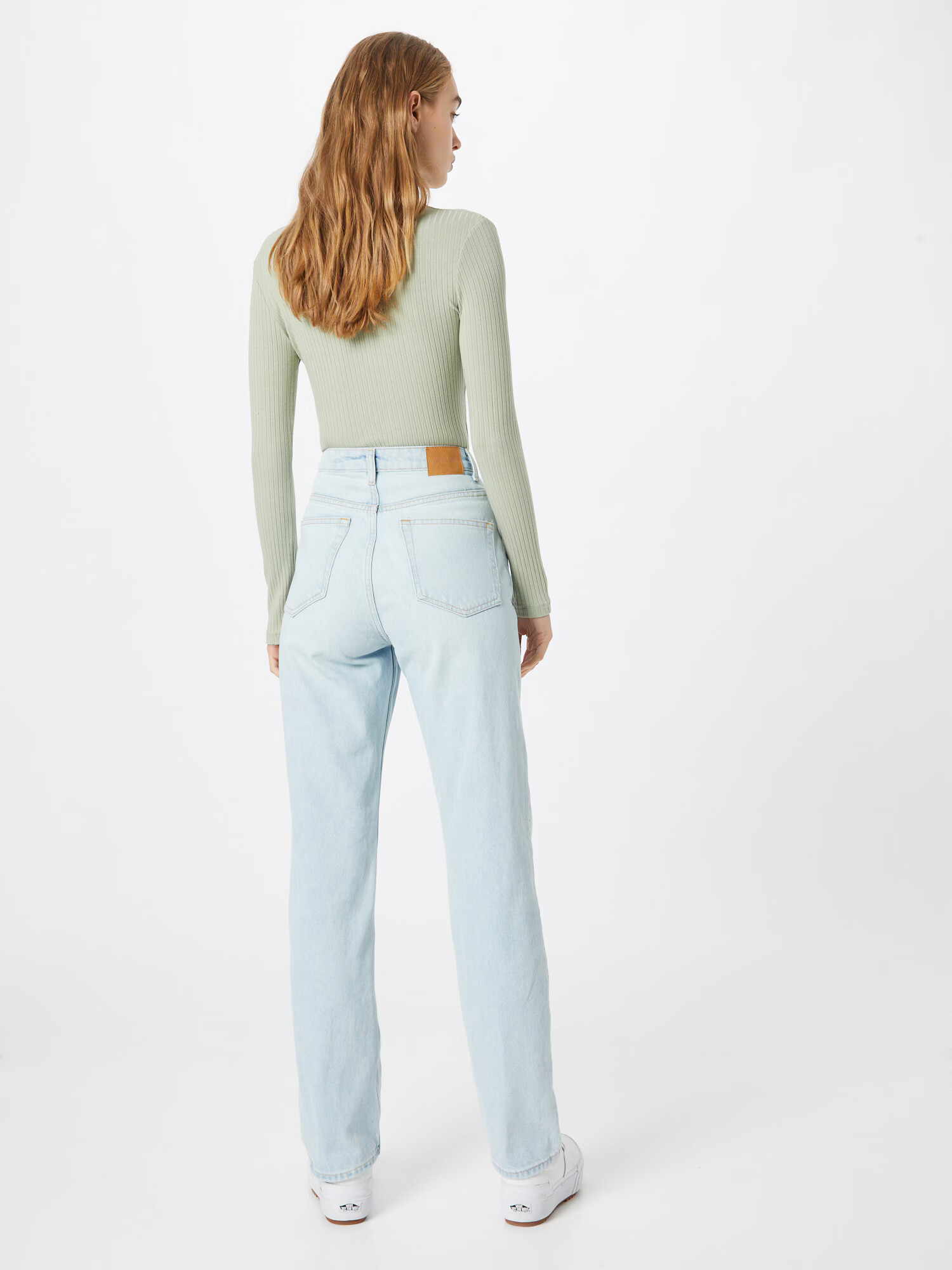 WEEKDAY Jeans 'Rowe Extra High Straight' albastru deschis - Pled.ro