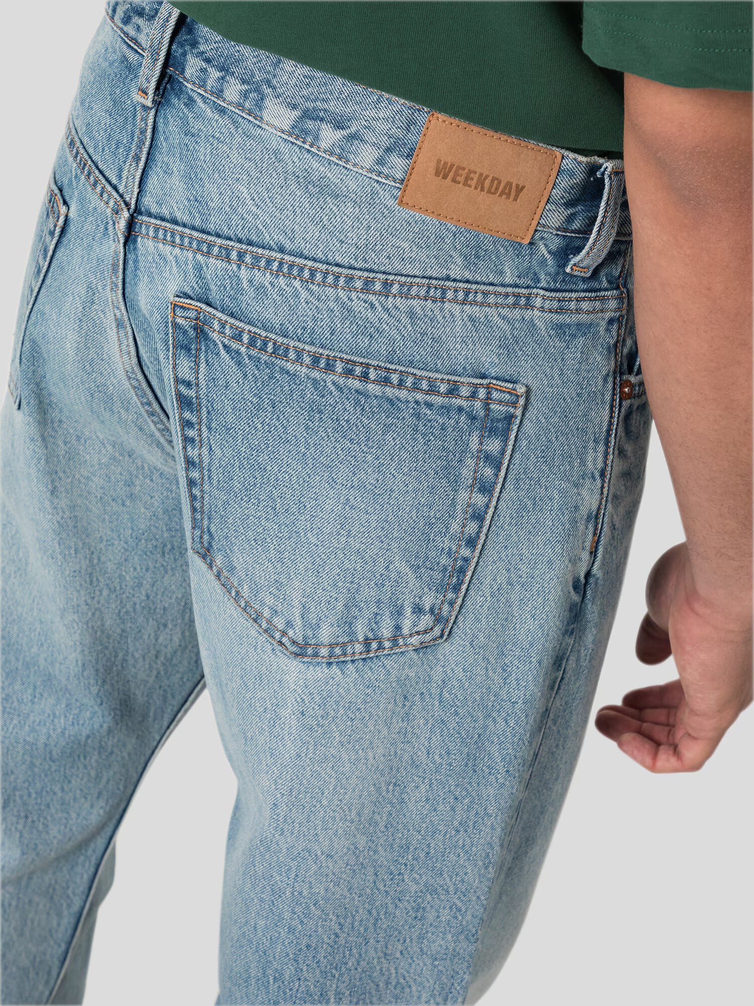 WEEKDAY Jeans 'Space Seven Blue' albastru - Pled.ro