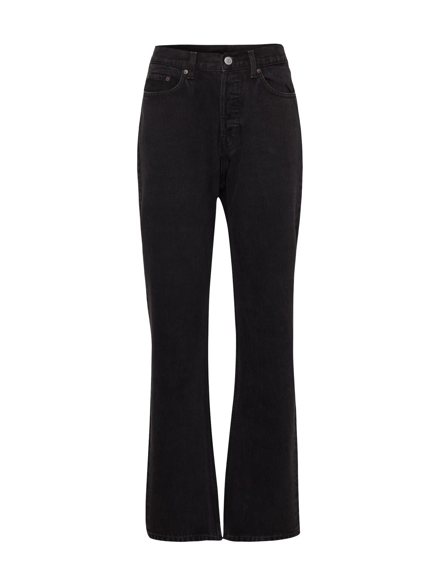 WEEKDAY Jeans 'Space Seven' negru denim - Pled.ro