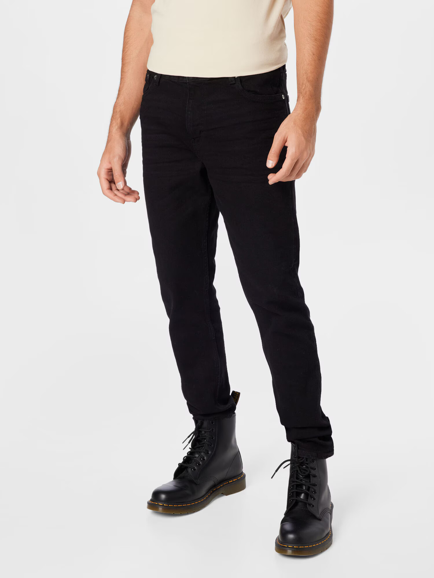 WEEKDAY Jeans 'Sunday' negru - Pled.ro