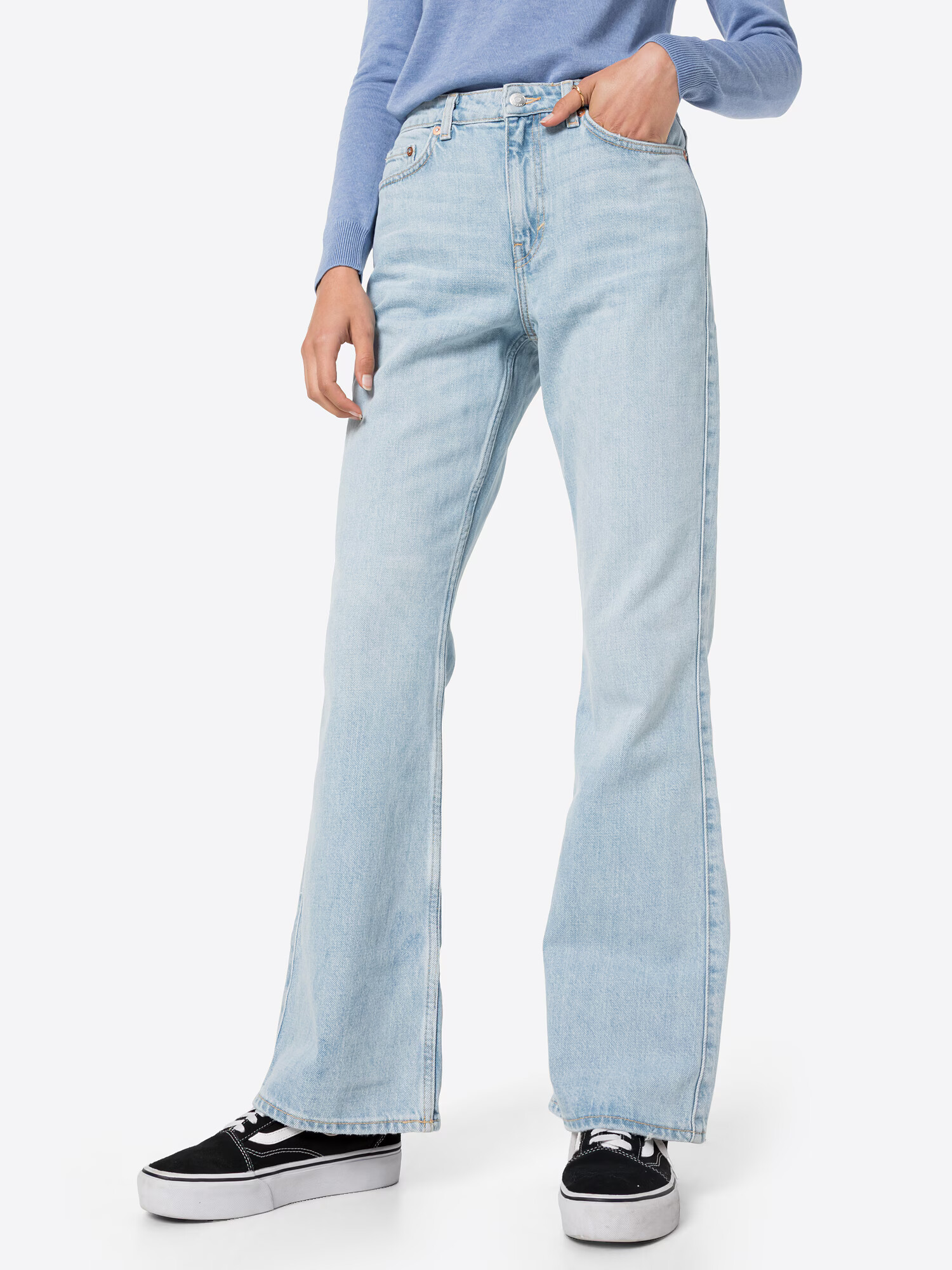 WEEKDAY Jeans 'Sway' albastru deschis - Pled.ro