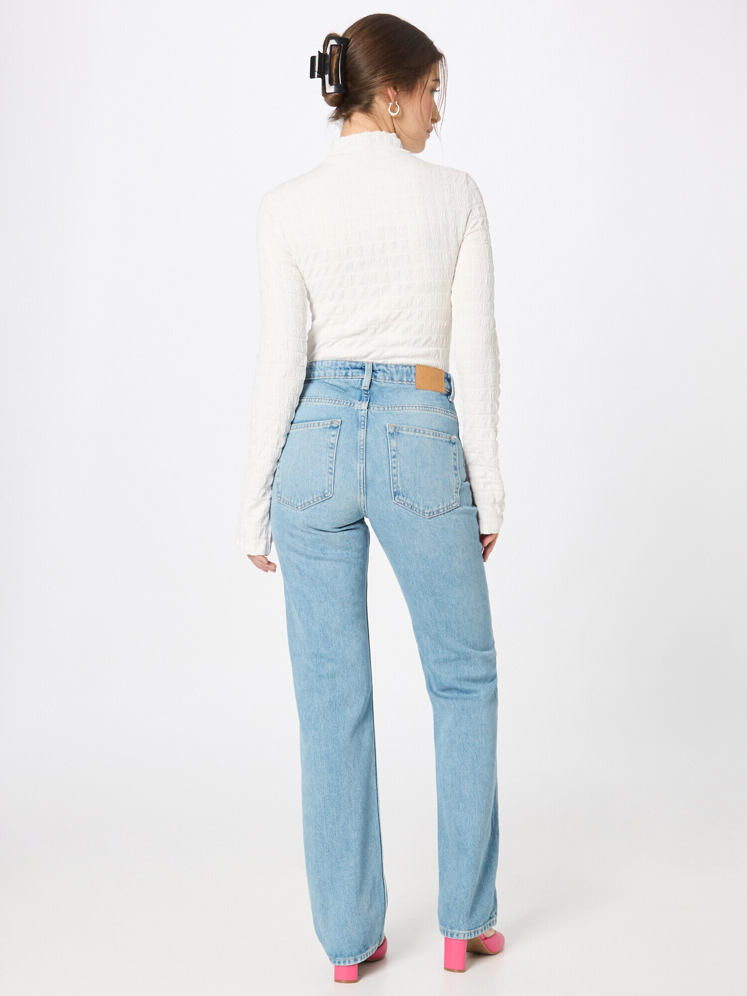 WEEKDAY Jeans 'Voyage' albastru deschis - Pled.ro