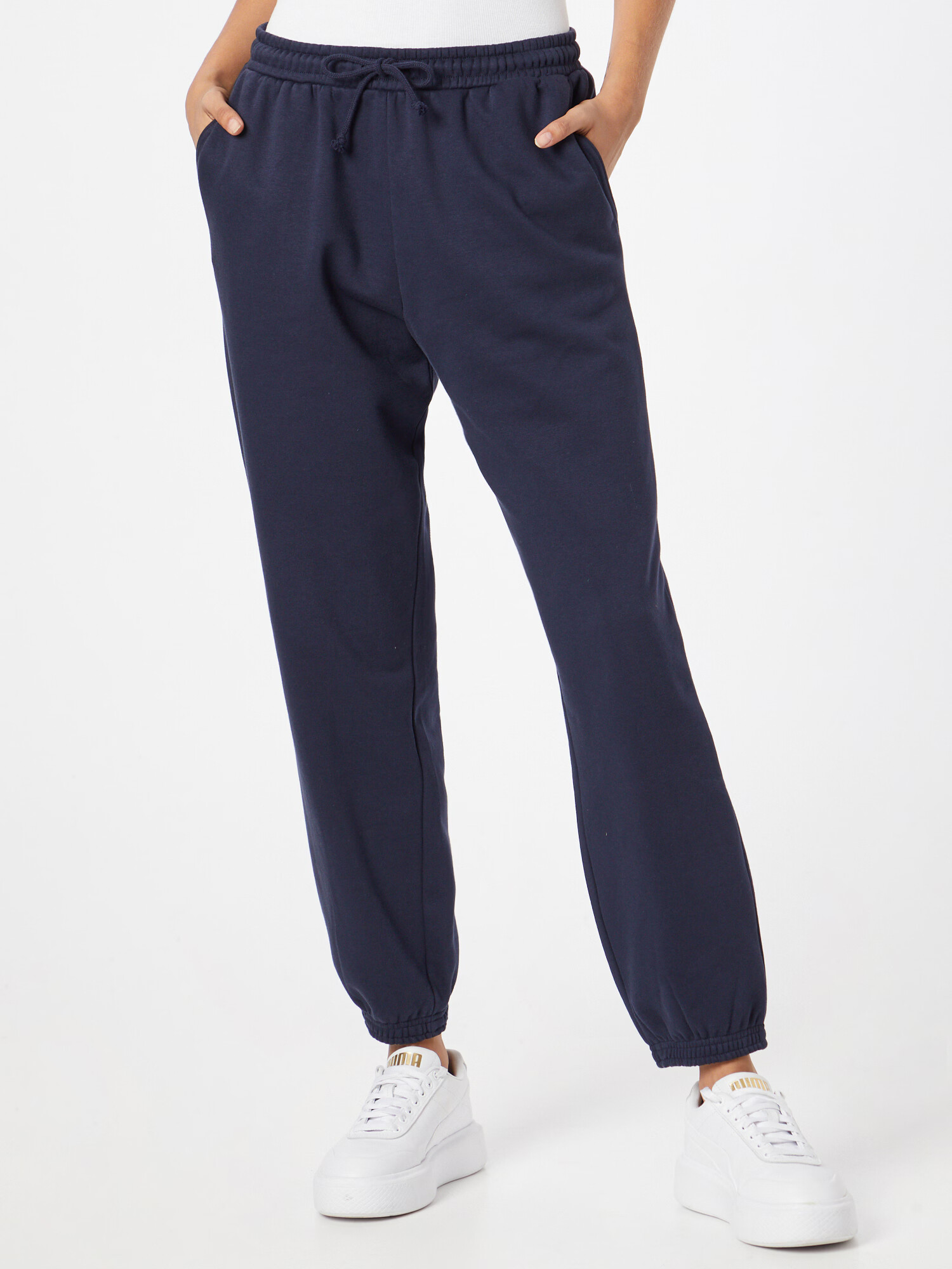 WEEKDAY Pantaloni albastru noapte - Pled.ro