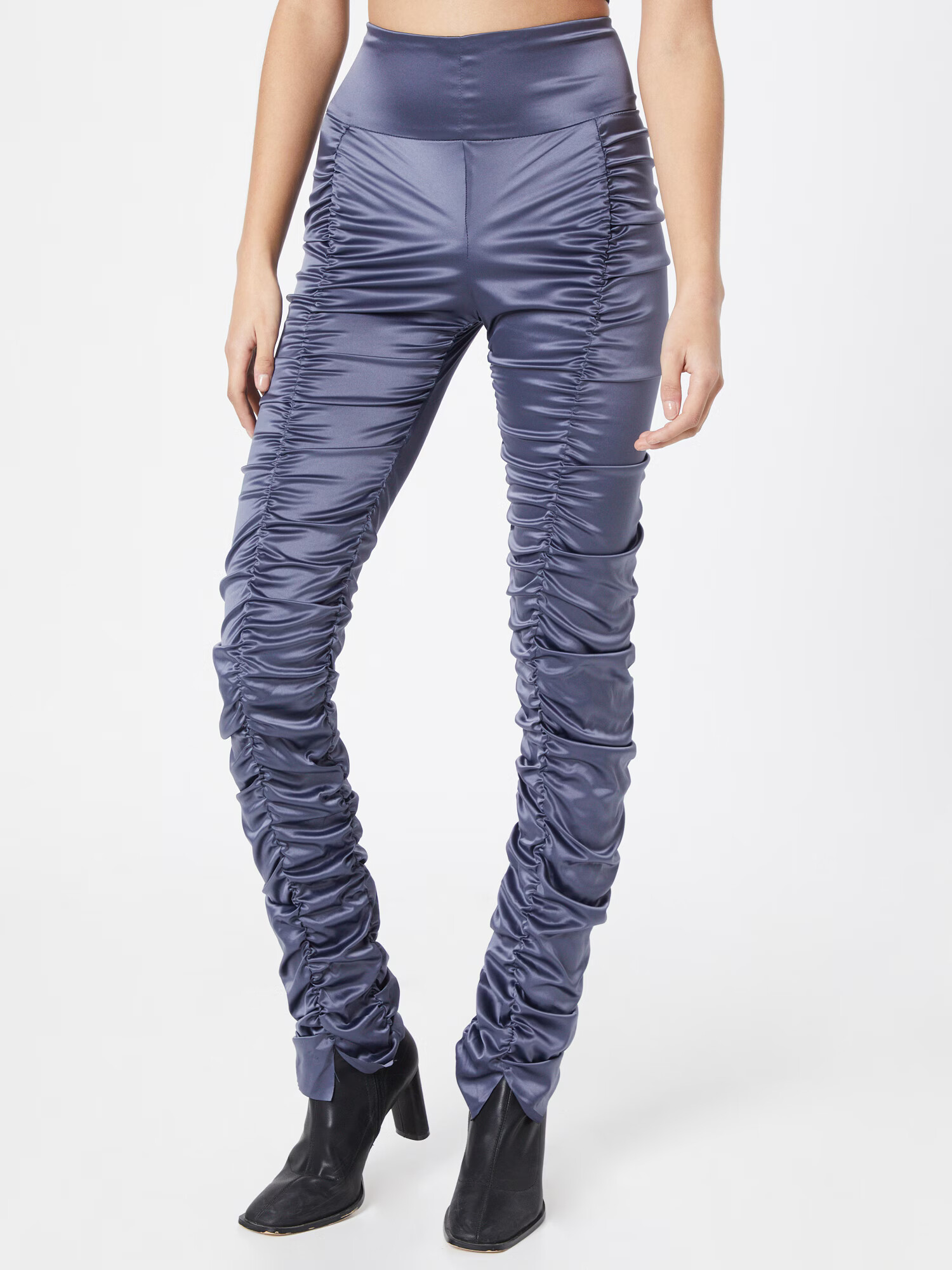 WEEKDAY Pantaloni albastru violet - Pled.ro