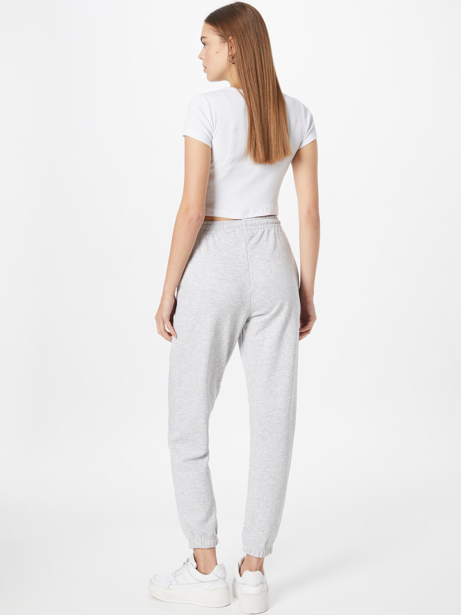 WEEKDAY Pantaloni 'Amaze' gri deschis - Pled.ro