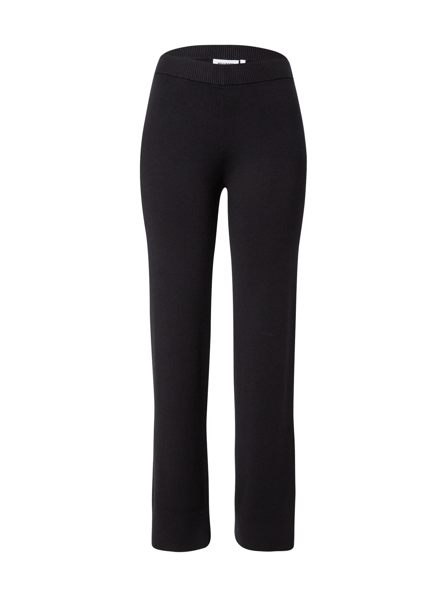 WEEKDAY Pantaloni 'Cameo' negru - Pled.ro