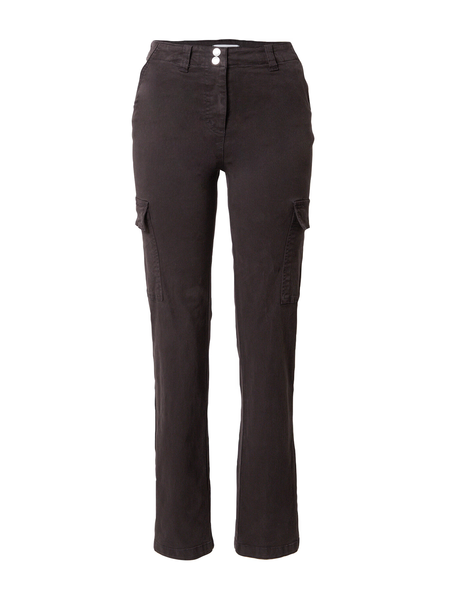 WEEKDAY Pantaloni cu buzunare 'Brenda' gri metalic - Pled.ro