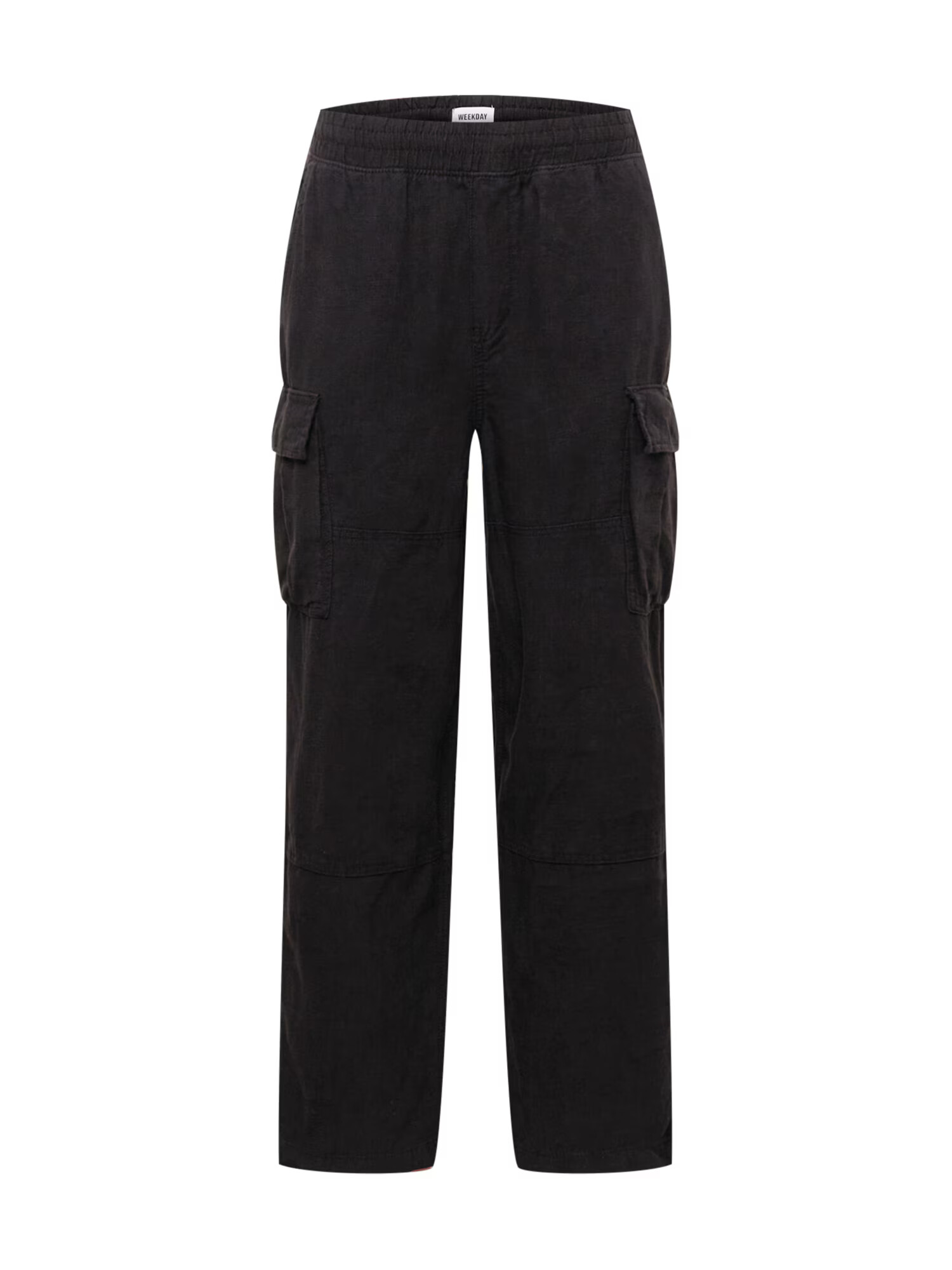 WEEKDAY Pantaloni cu buzunare 'Joshua' negru - Pled.ro