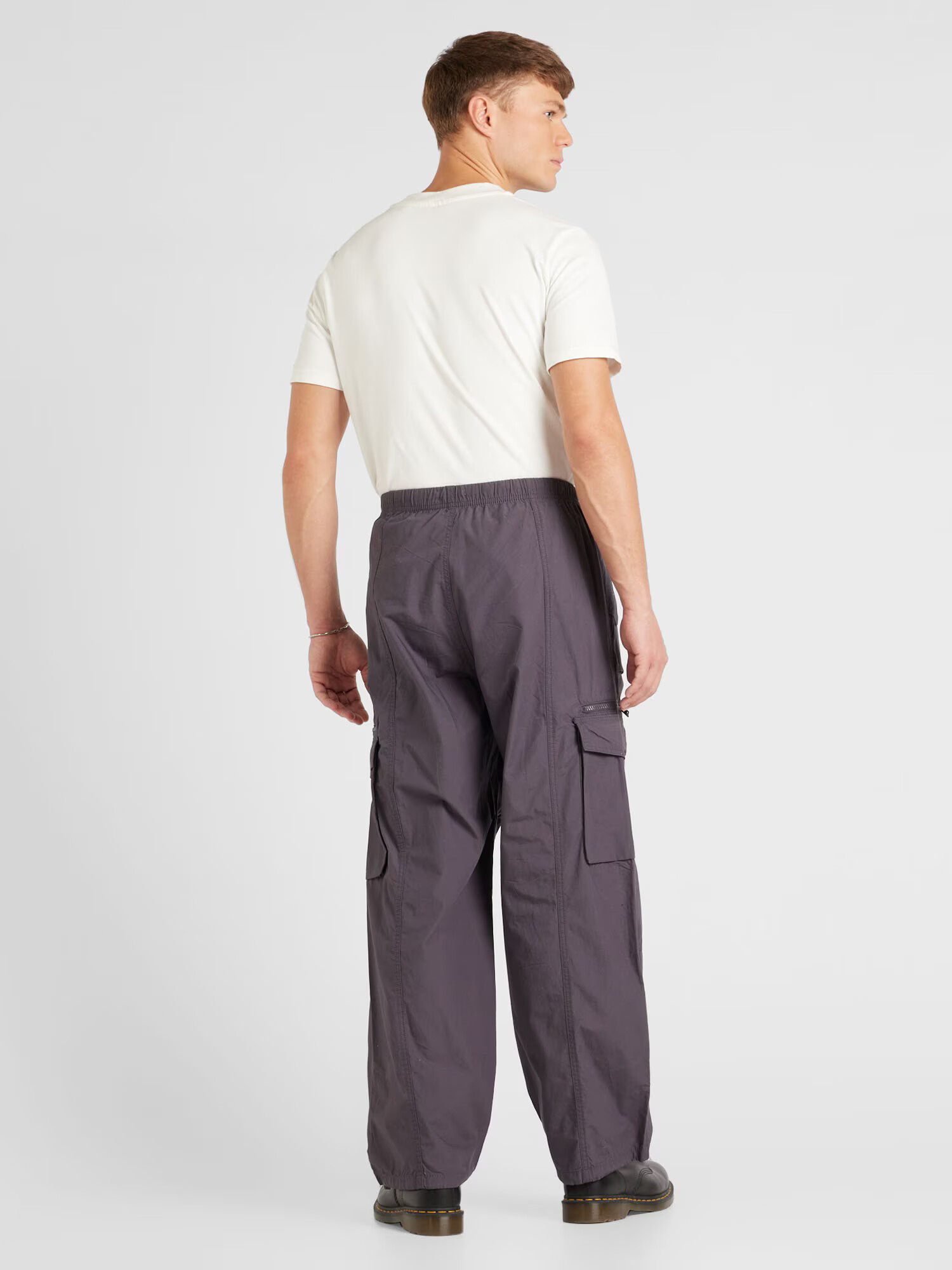 WEEKDAY Pantaloni cu buzunare 'Piper' gri grafit - Pled.ro