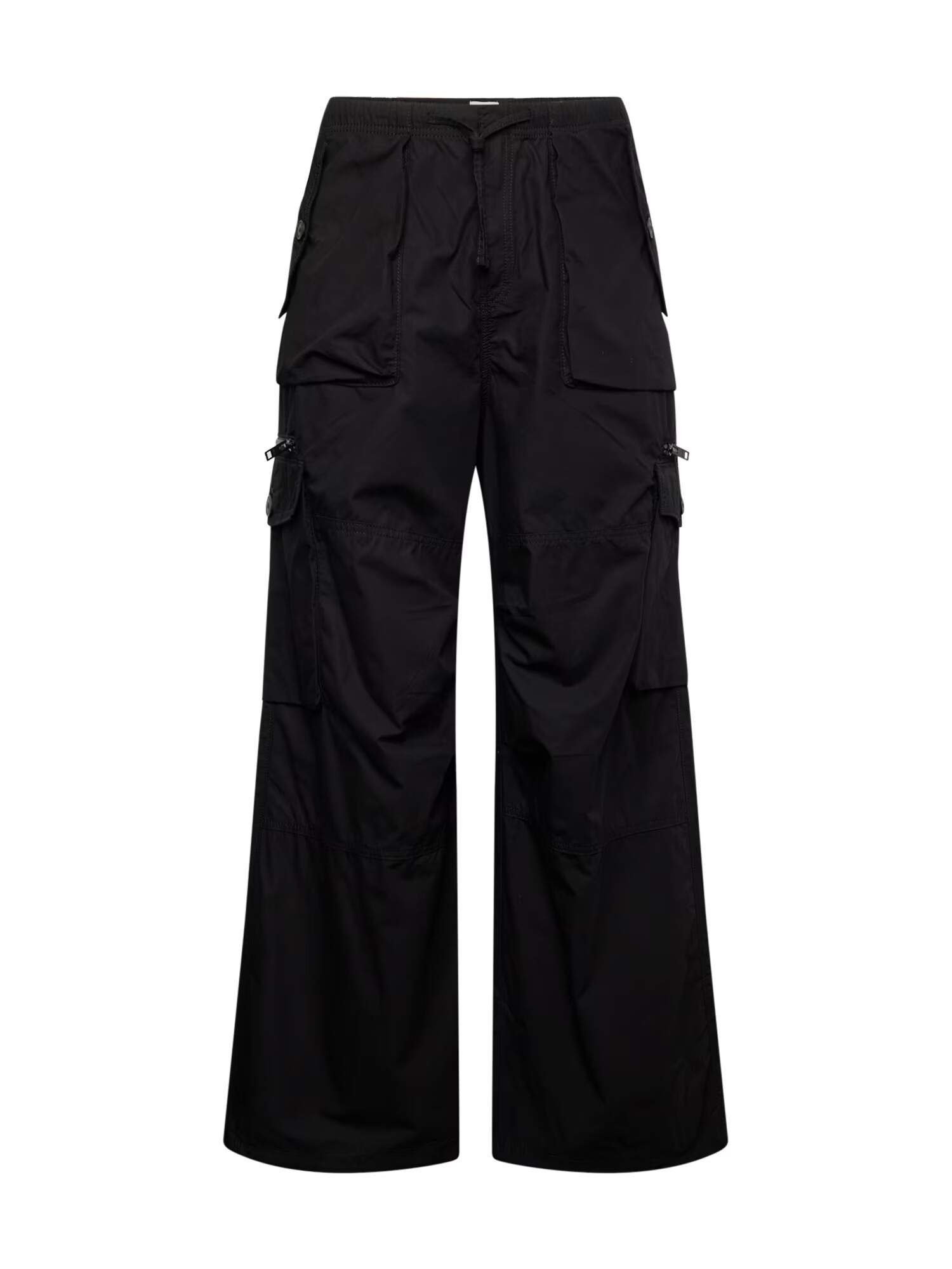 WEEKDAY Pantaloni cu buzunare 'Piper' negru - Pled.ro