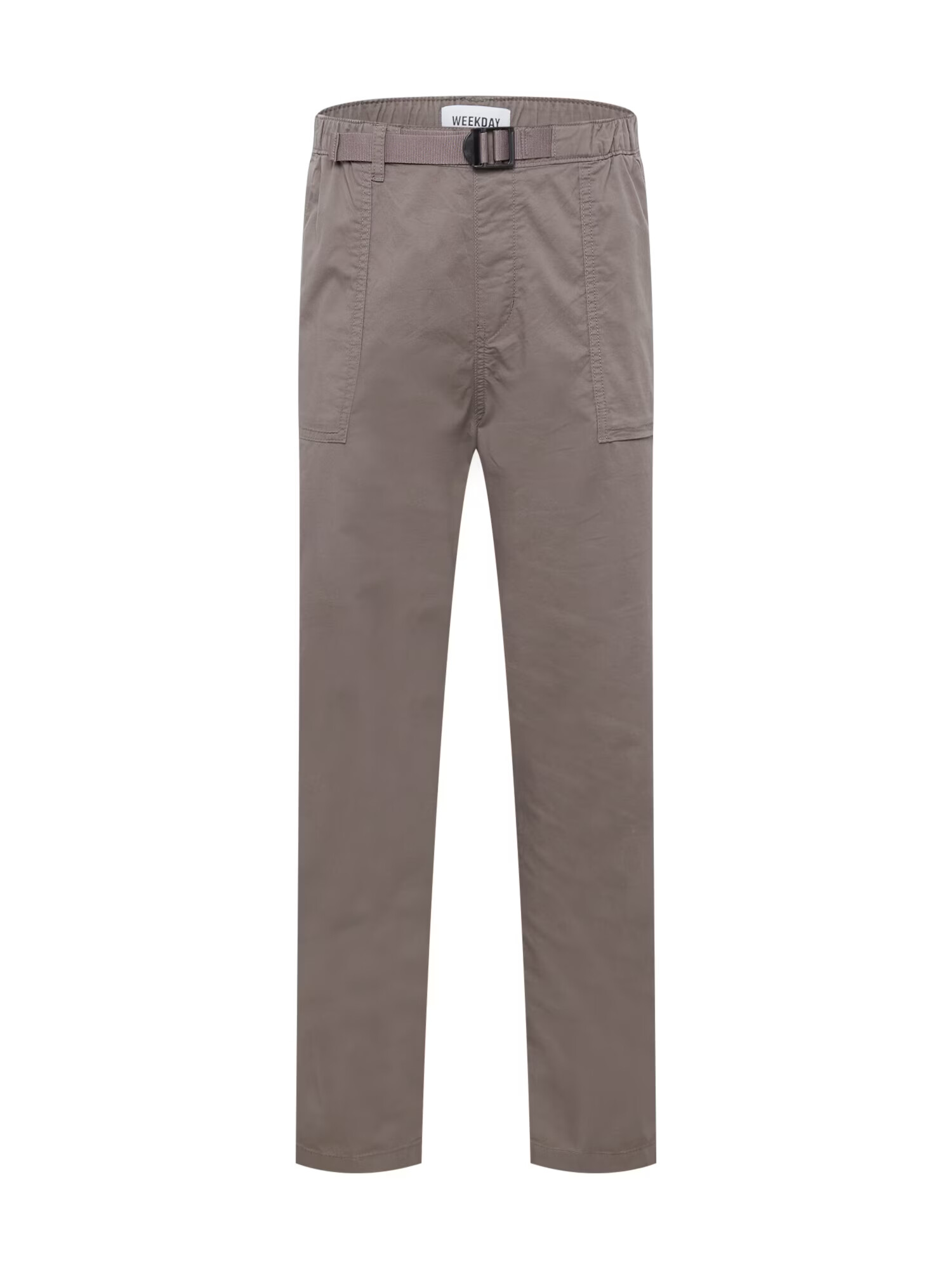 WEEKDAY Pantaloni 'Gil' gri taupe - Pled.ro