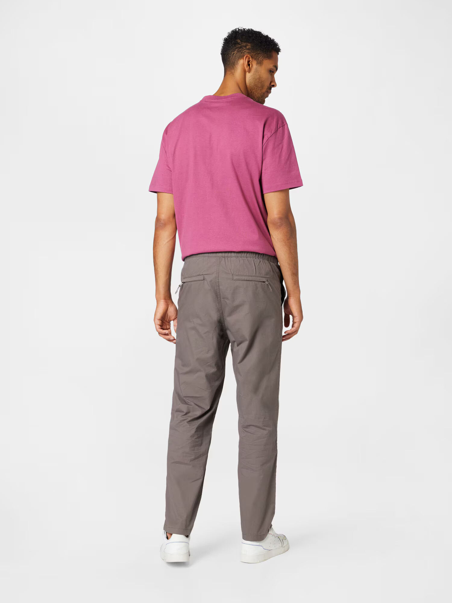 WEEKDAY Pantaloni 'Gil' gri taupe - Pled.ro