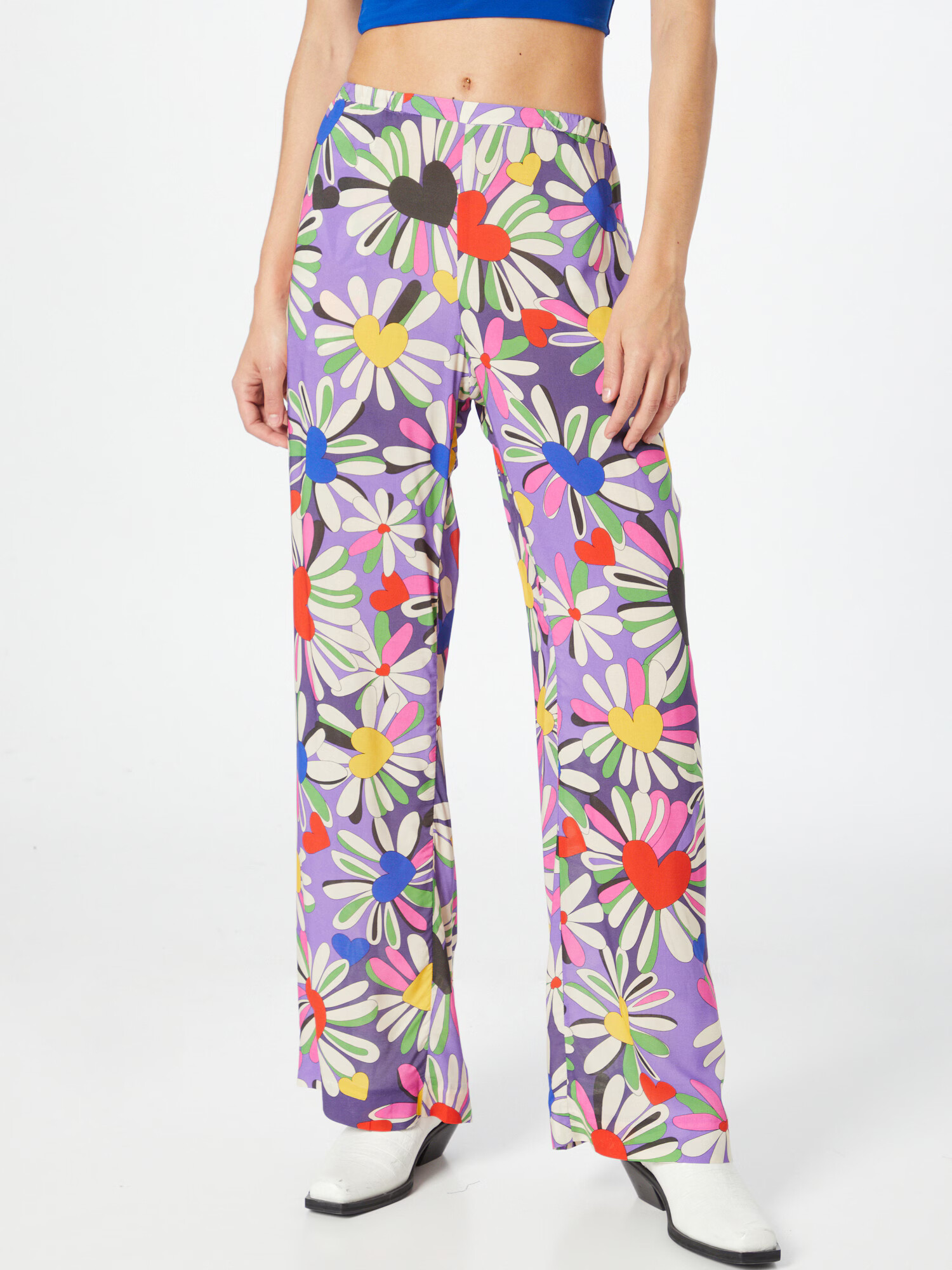 WEEKDAY Pantaloni 'Harper' lila / mai multe culori - Pled.ro