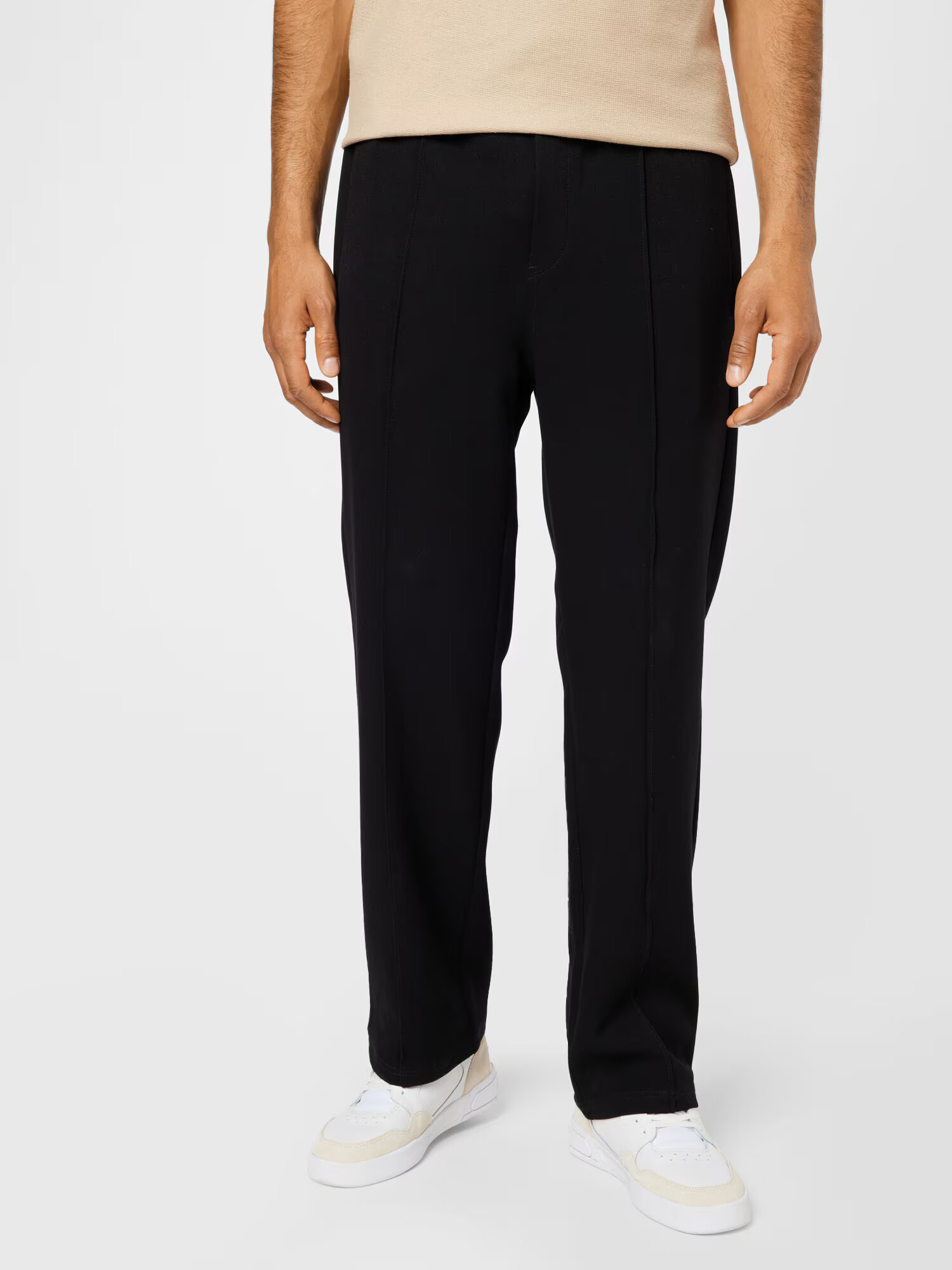 WEEKDAY Pantaloni 'Ken' negru - Pled.ro