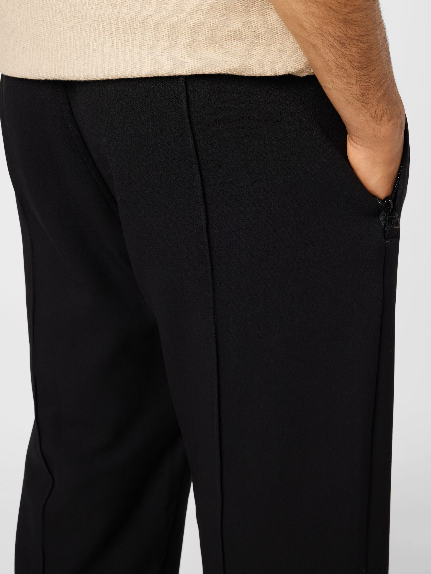 WEEKDAY Pantaloni 'Ken' negru - Pled.ro