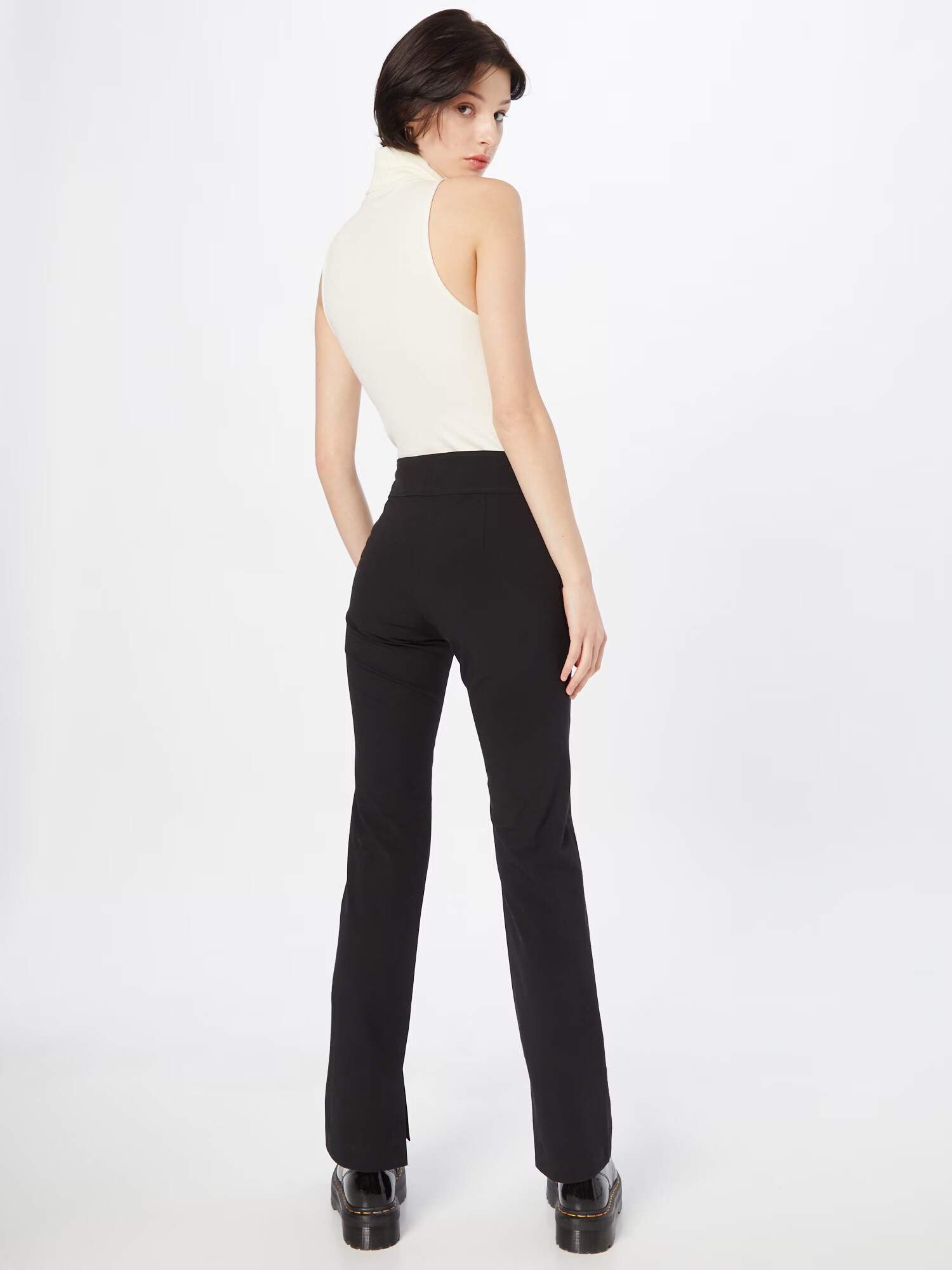 WEEKDAY Pantaloni 'Melody' negru - Pled.ro