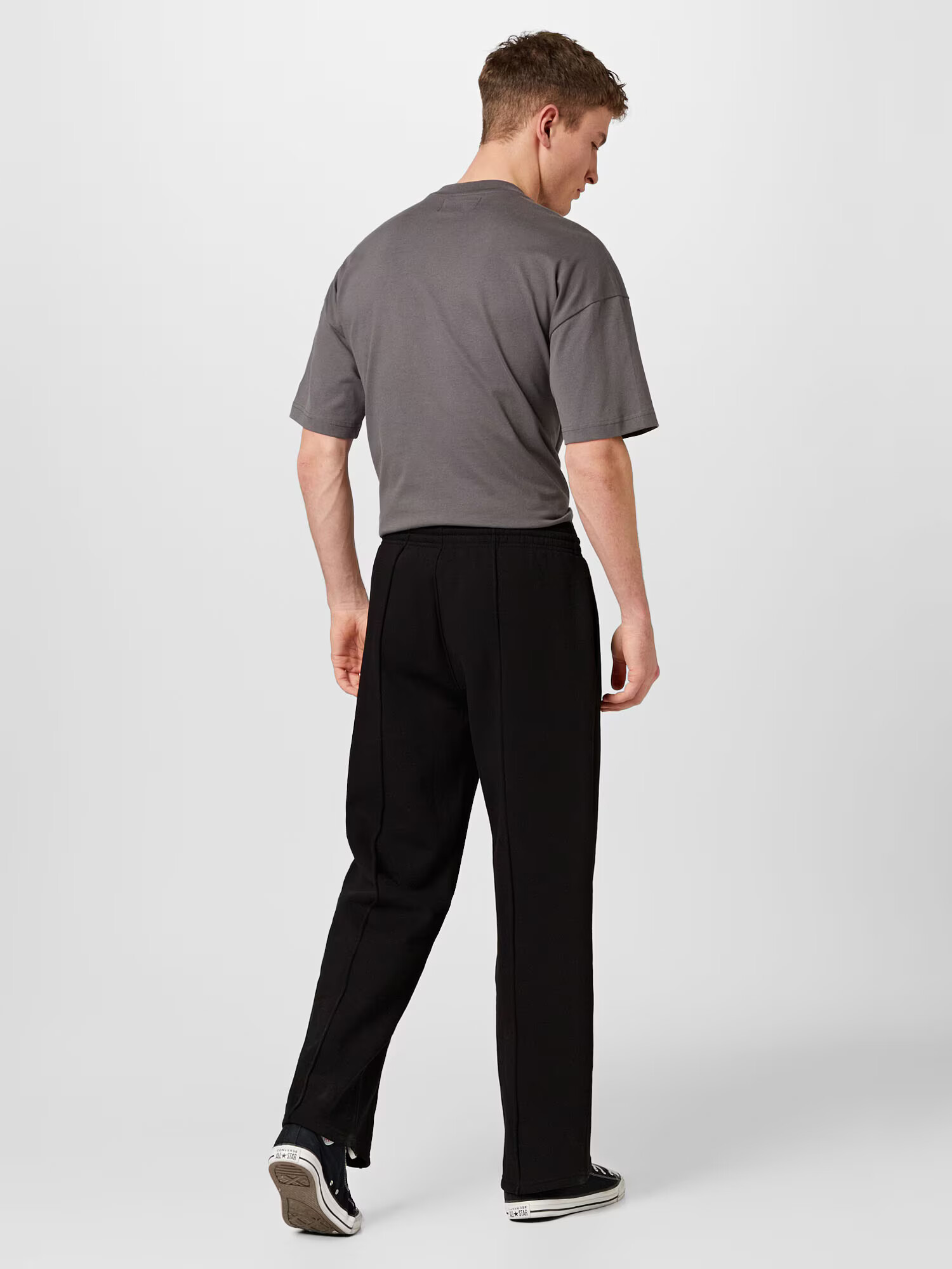 WEEKDAY Pantaloni negru - Pled.ro