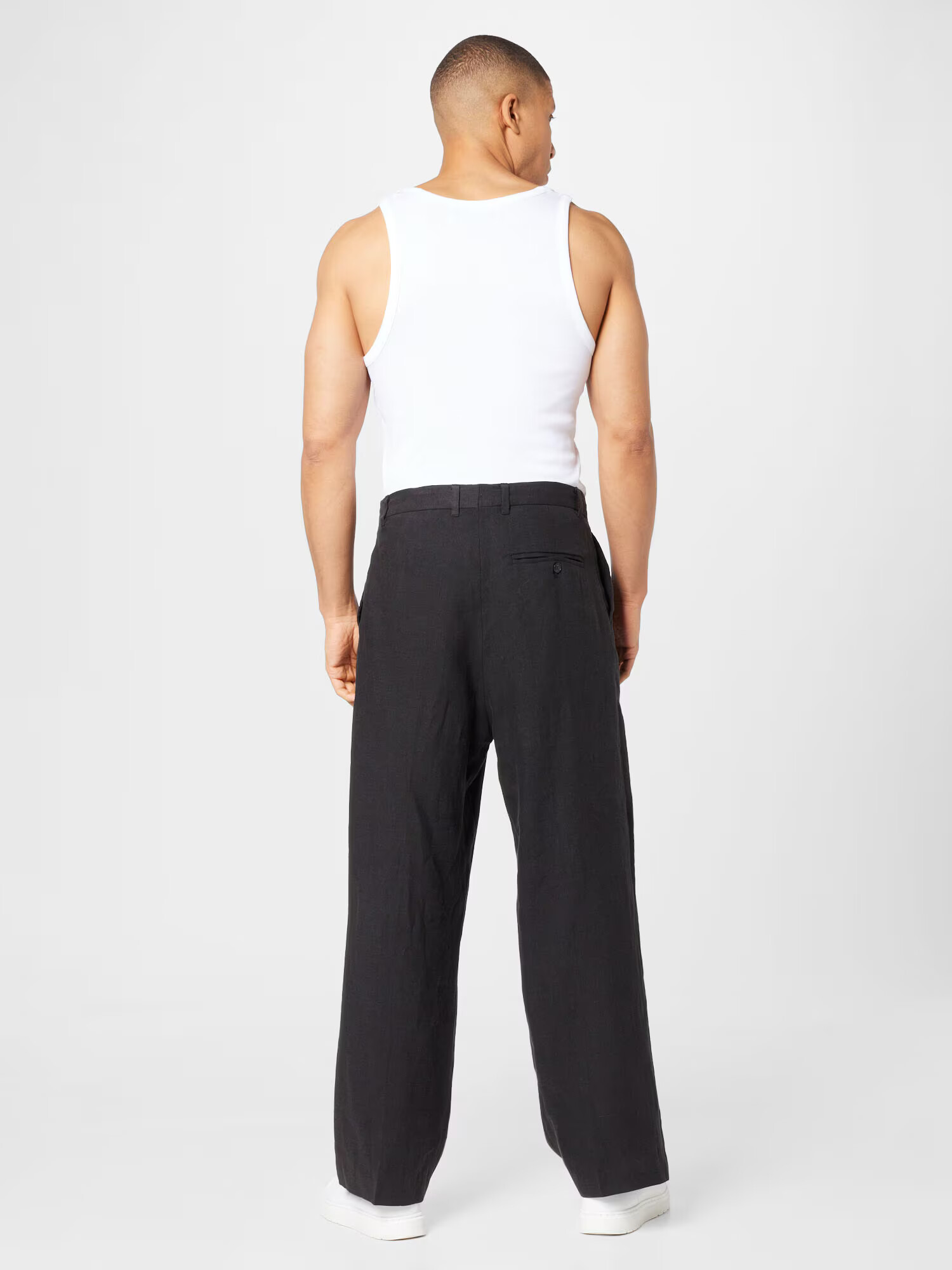 WEEKDAY Pantaloni negru - Pled.ro