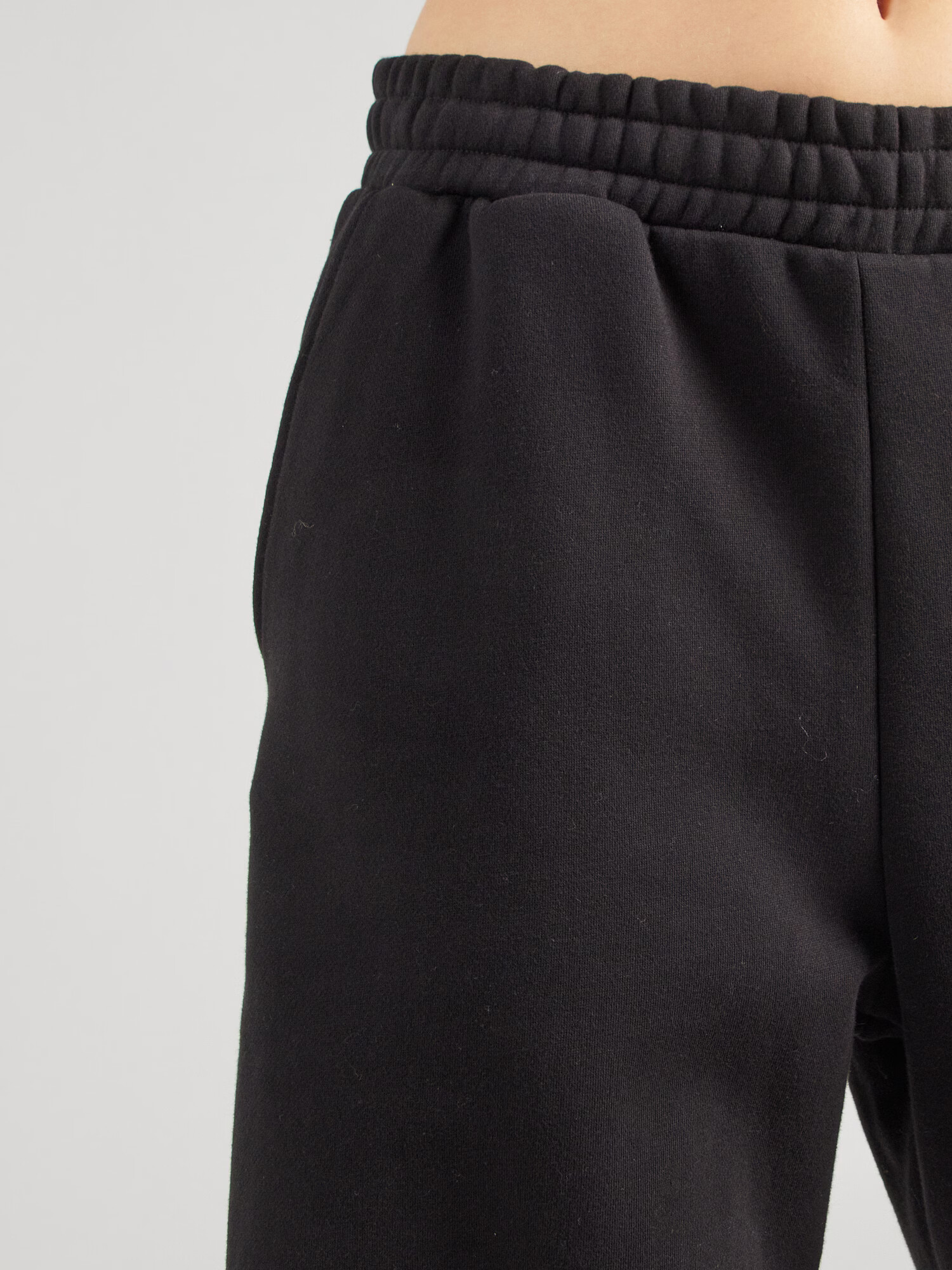 WEEKDAY Pantaloni negru - Pled.ro