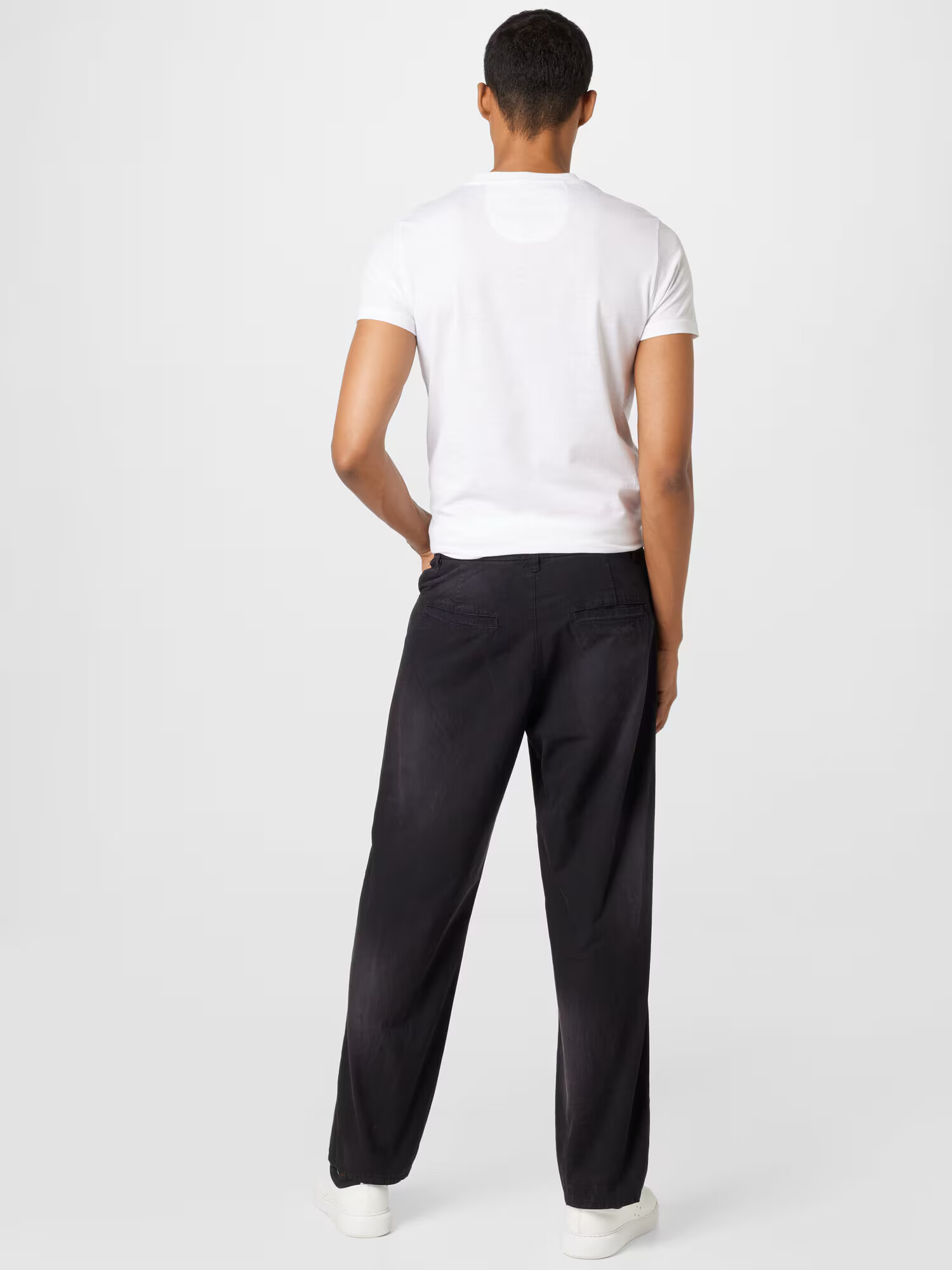 WEEKDAY Pantaloni negru - Pled.ro