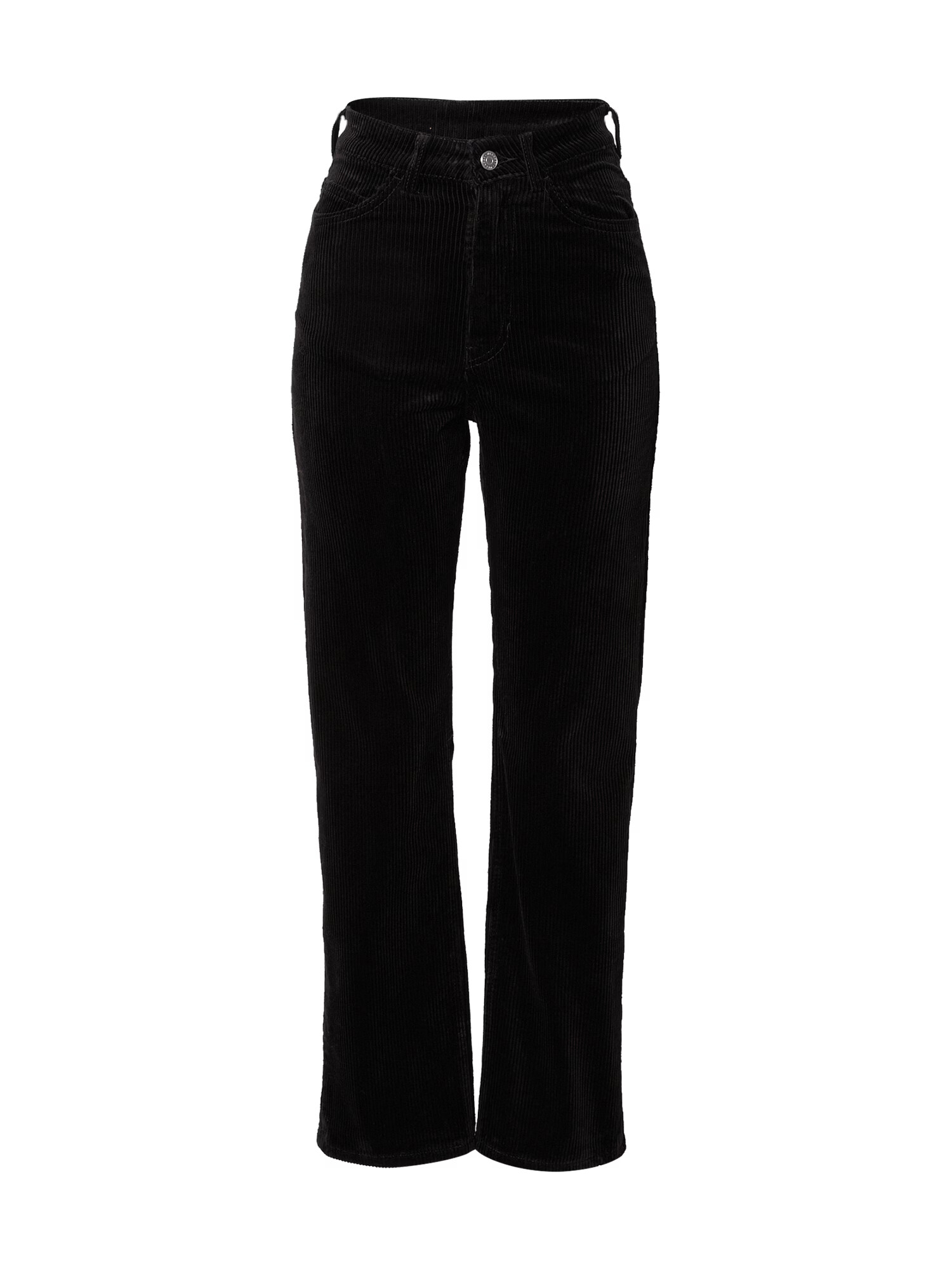 WEEKDAY Pantaloni 'Rowe' negru - Pled.ro