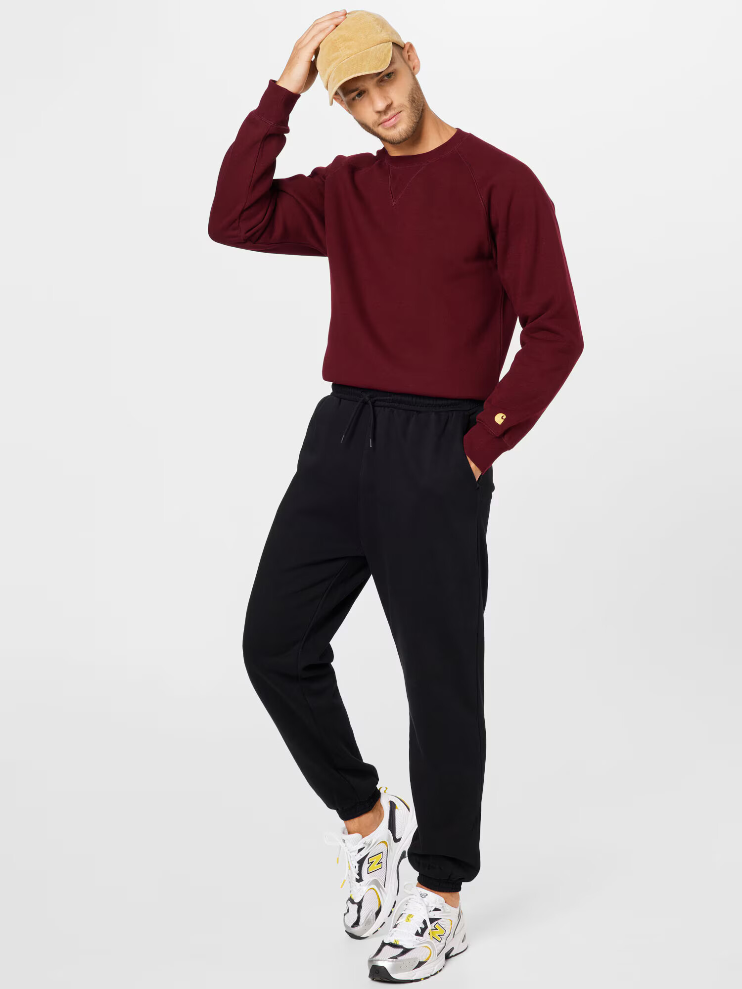 WEEKDAY Pantaloni 'Sebbe' negru - Pled.ro