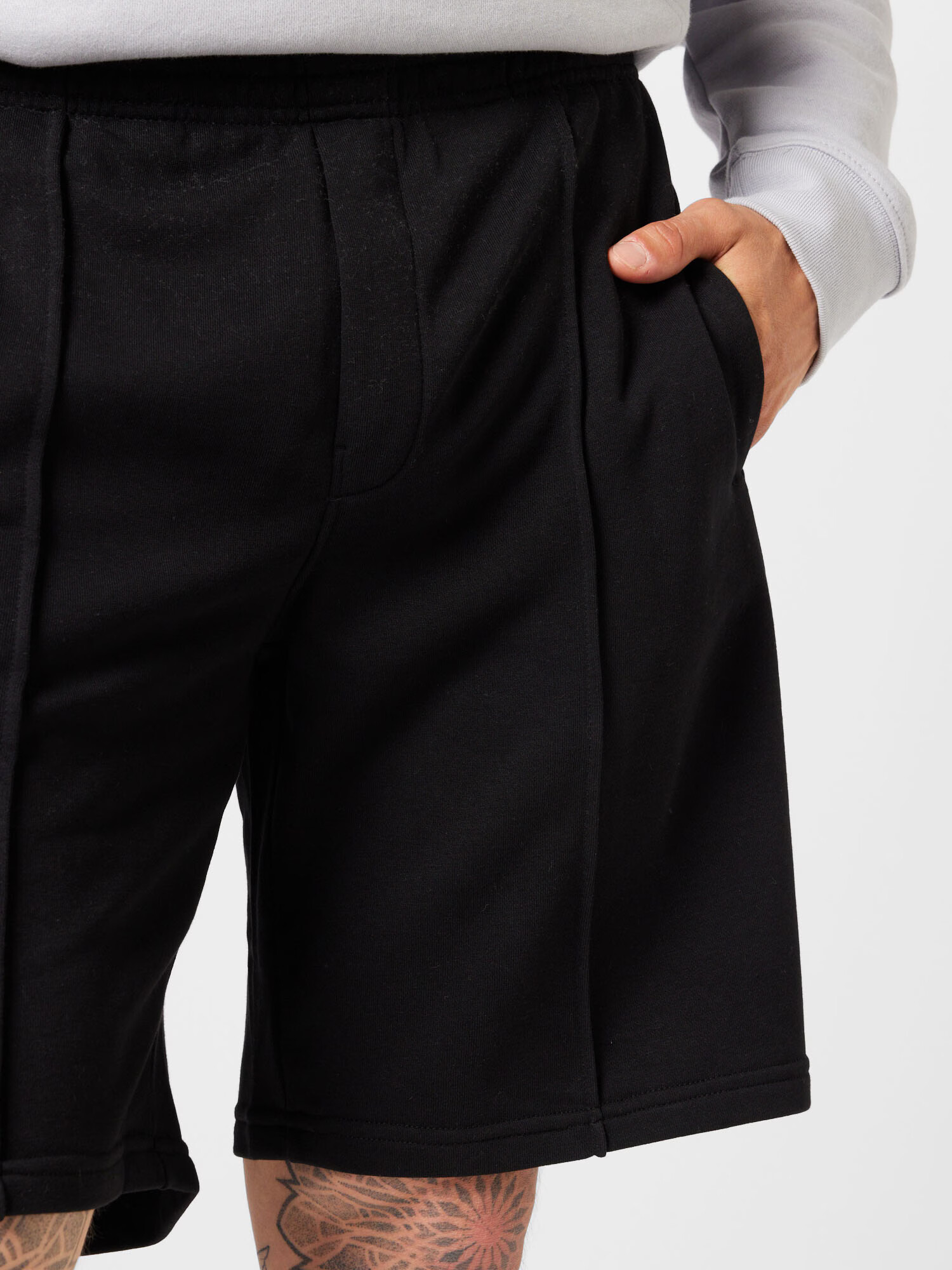 WEEKDAY Pantaloni 'Terry' negru - Pled.ro