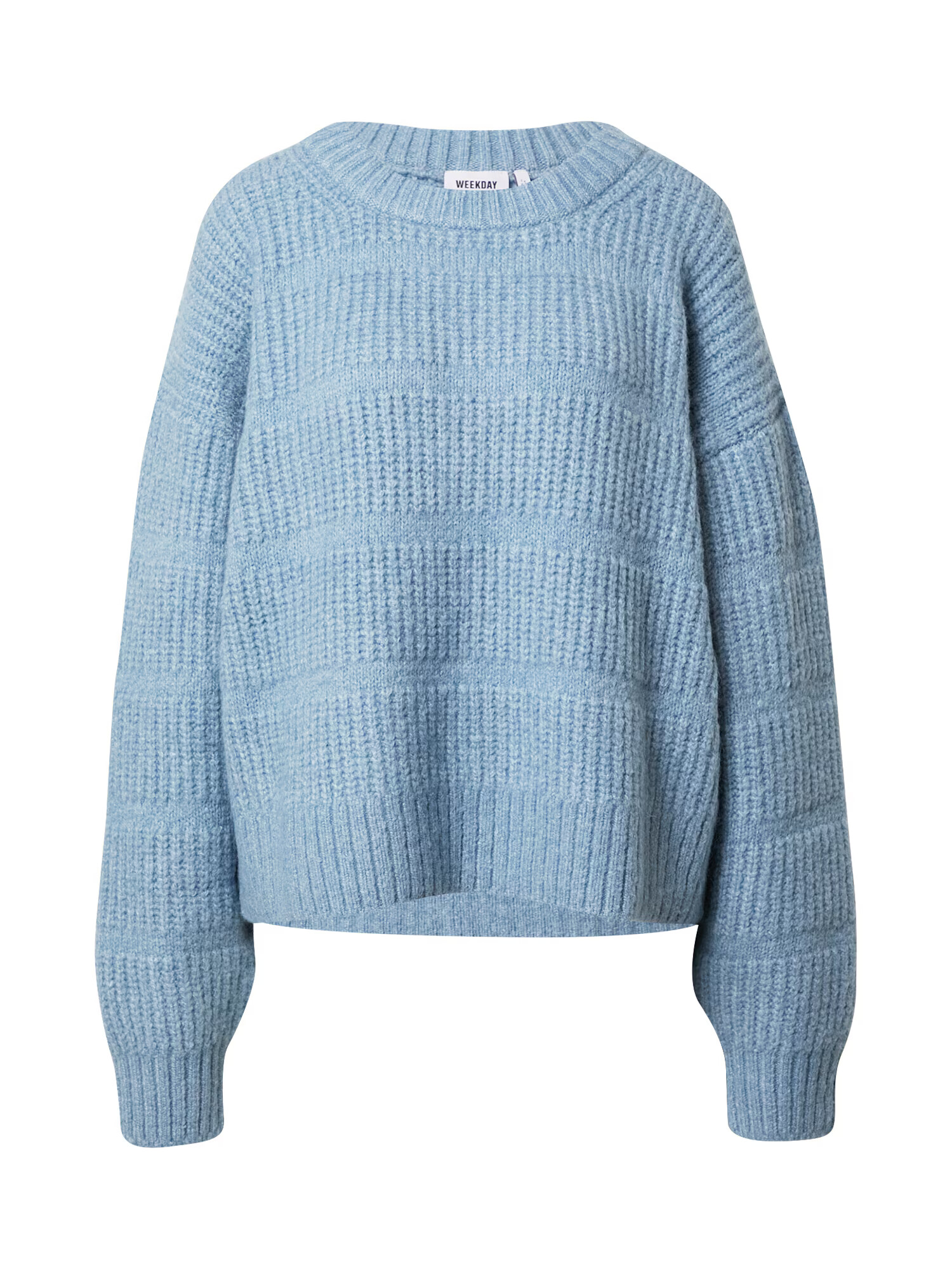 WEEKDAY Pulover 'Last Sweater' albastru fumuriu - Pled.ro