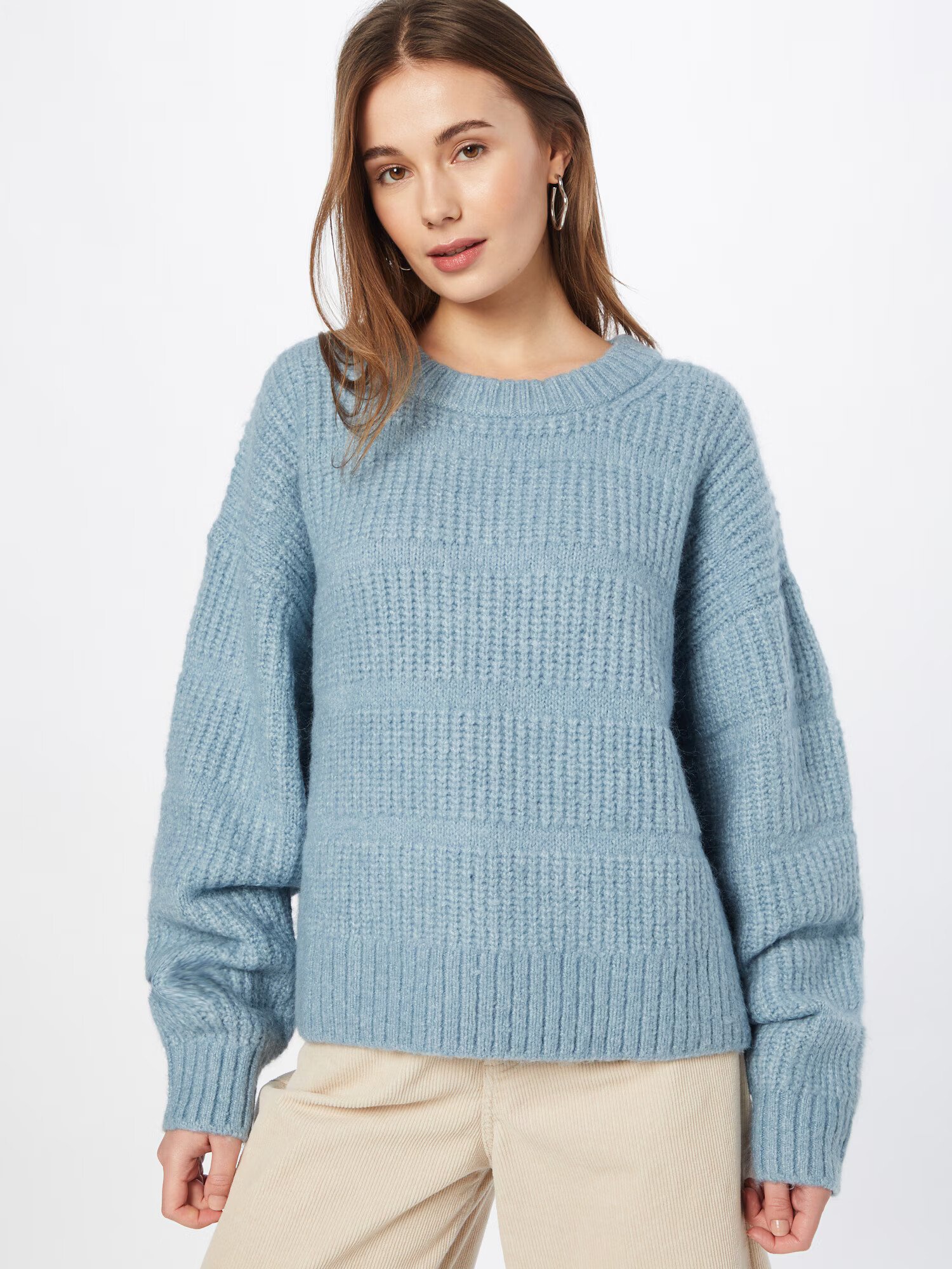 WEEKDAY Pulover 'Last Sweater' albastru fumuriu - Pled.ro