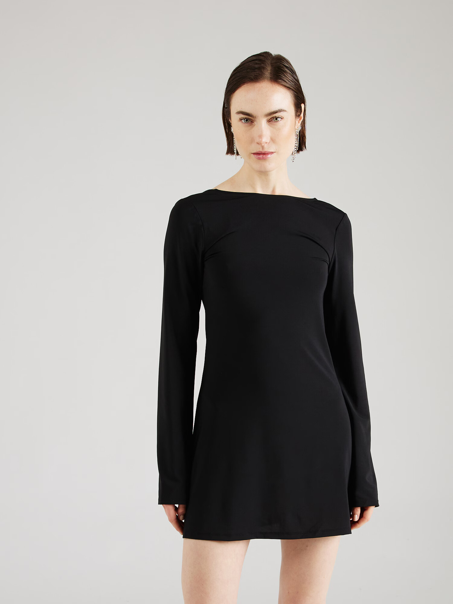 WEEKDAY Rochie 'Clair' negru - Pled.ro