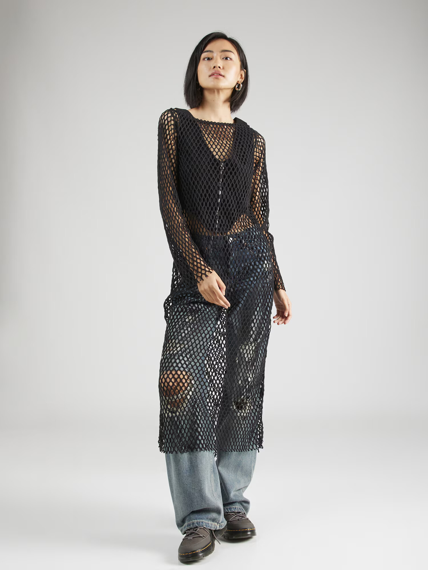 WEEKDAY Rochie negru - Pled.ro