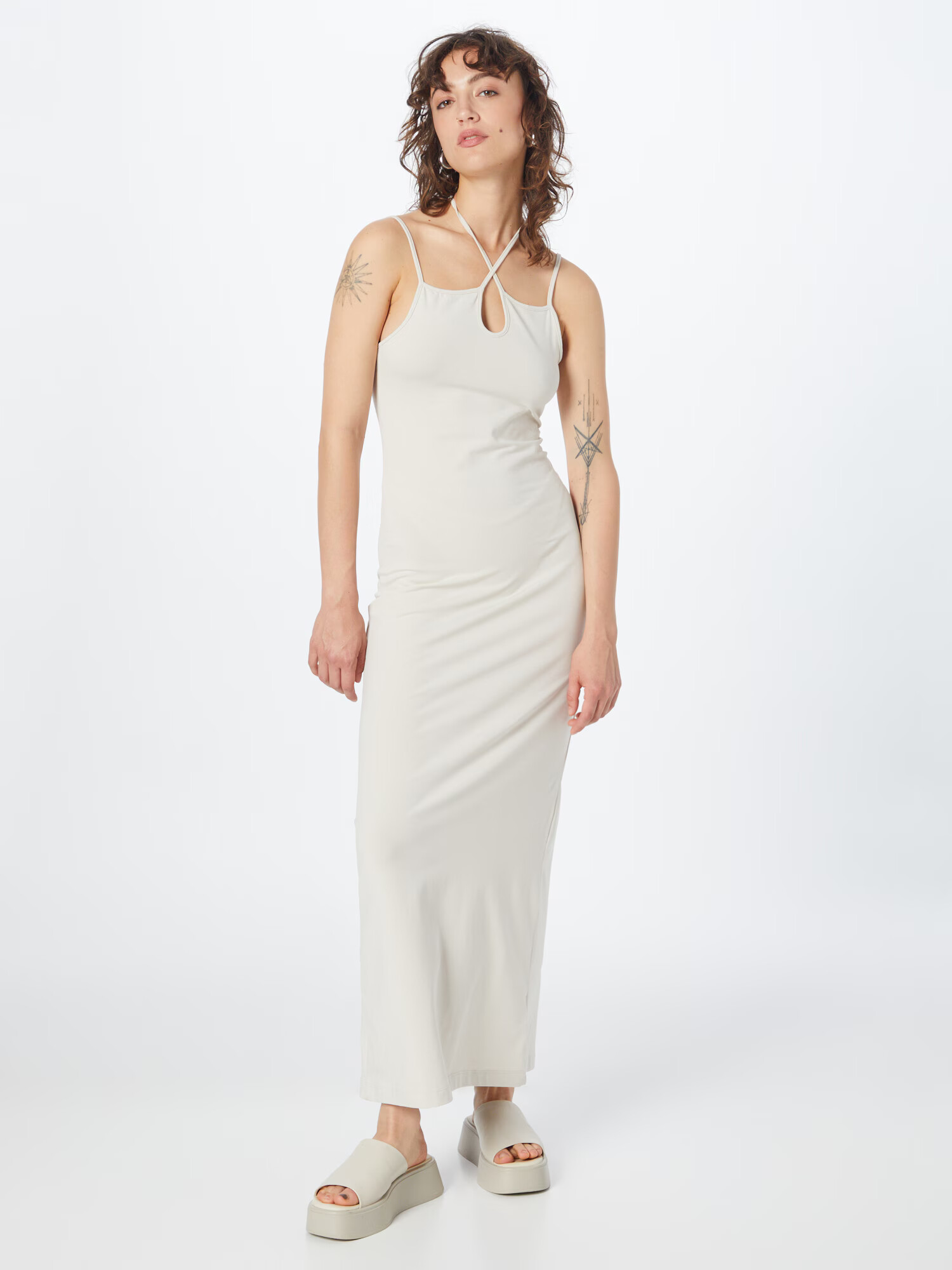 WEEKDAY Rochie 'Nina' crem - Pled.ro