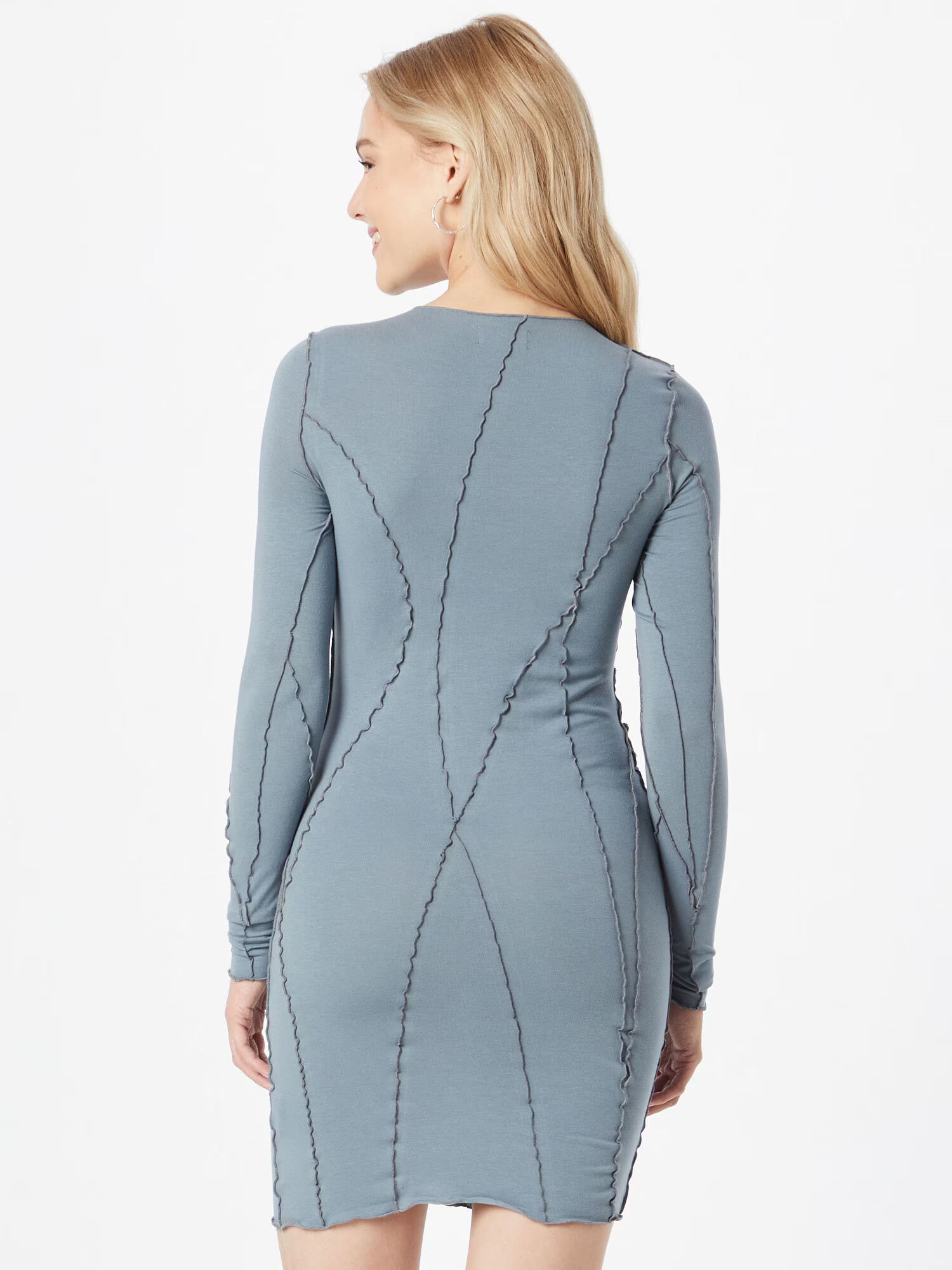 WEEKDAY Rochie 'Sierra' albastru fumuriu - Pled.ro