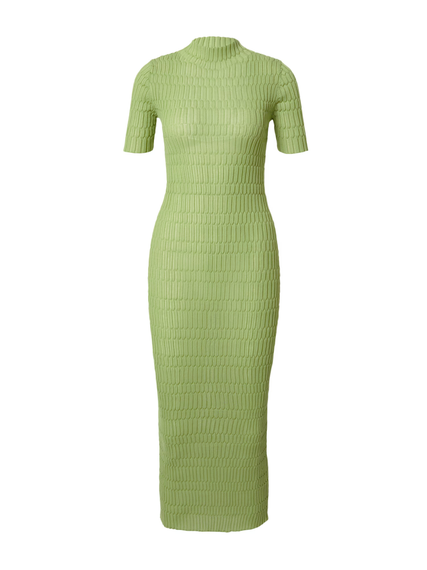 WEEKDAY Rochie tricotat 'Claire' verde deschis - Pled.ro