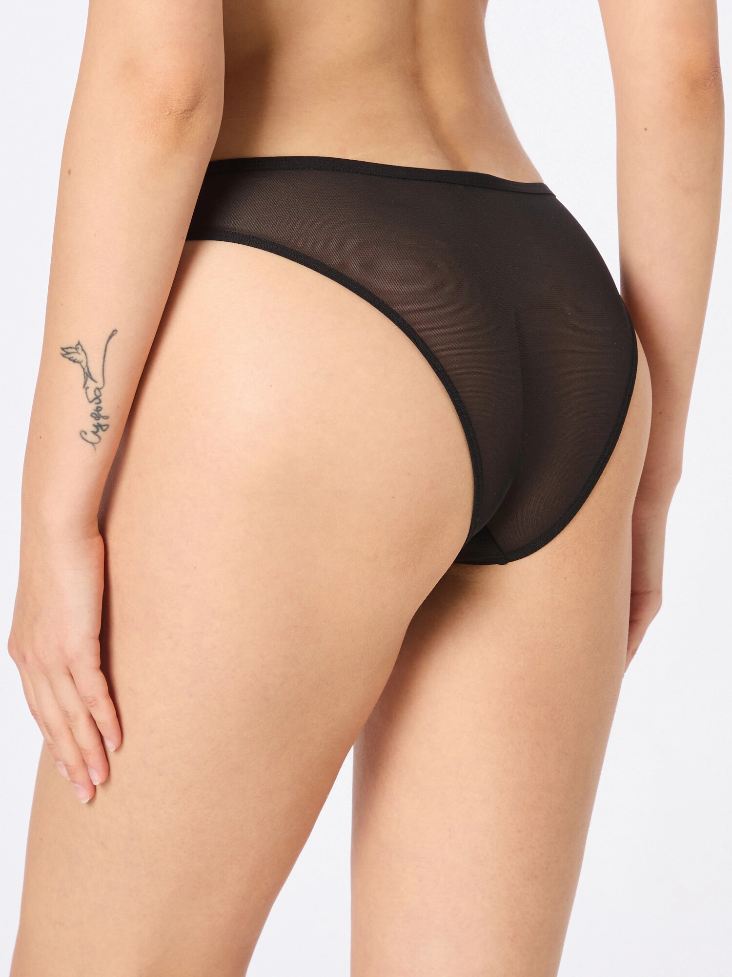 WEEKDAY Slip 'Bonnie' negru - Pled.ro