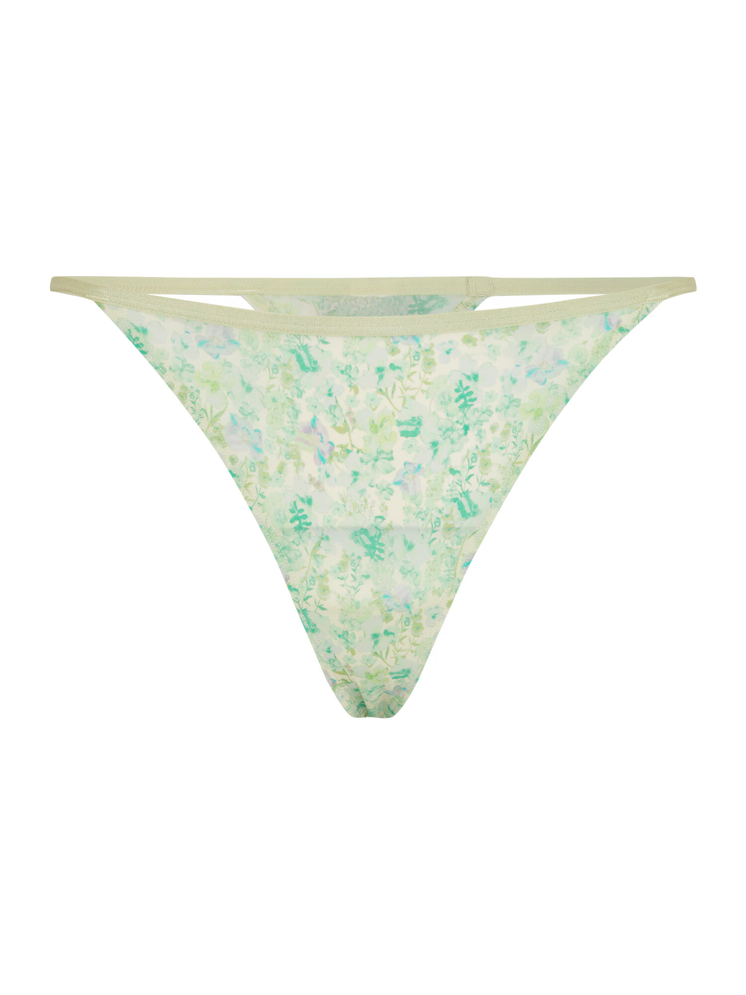 WEEKDAY Slip costum de baie 'Debbie' verde pastel / mai multe culori - Pled.ro