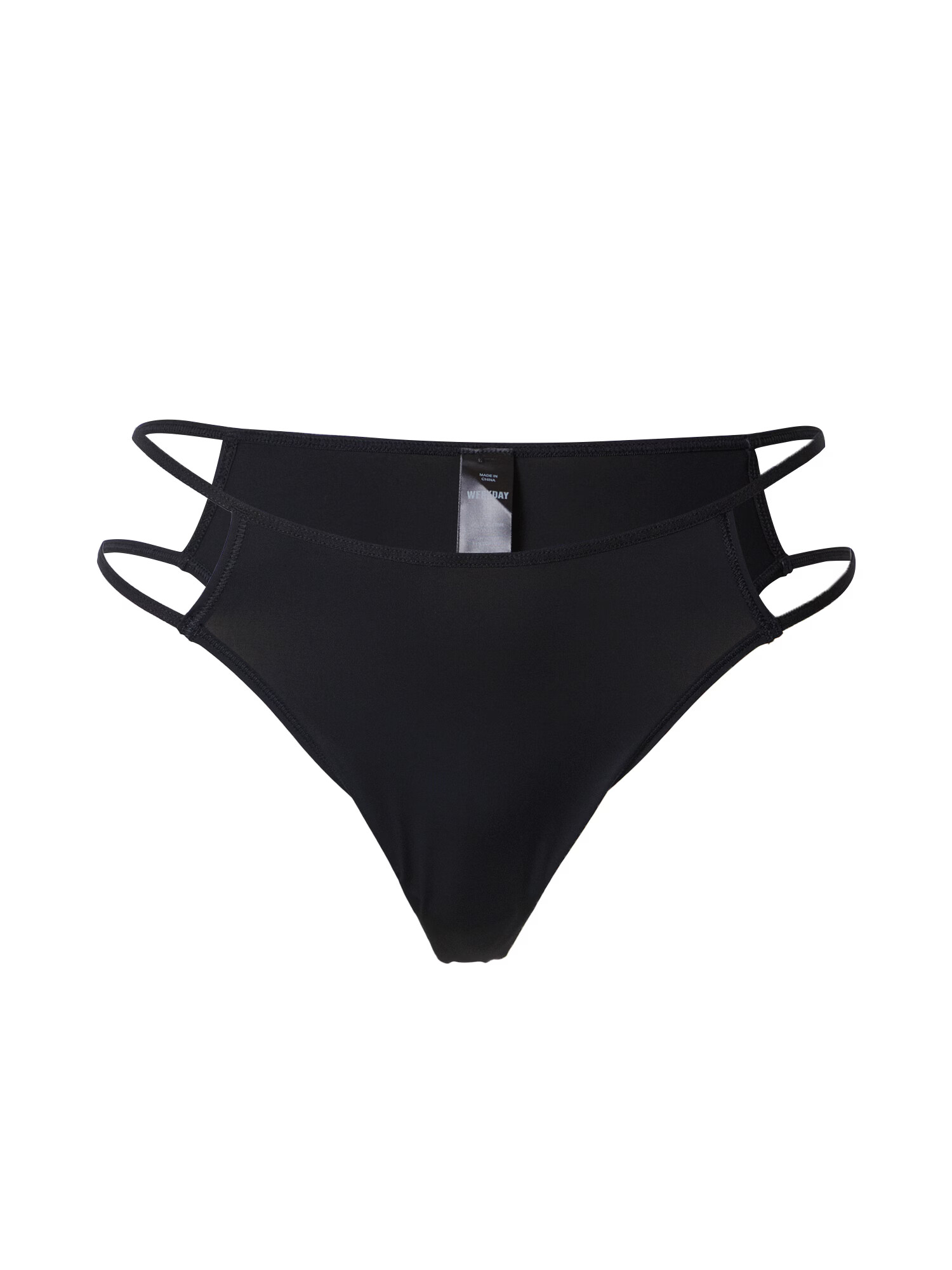 WEEKDAY Slip 'Jen' negru - Pled.ro