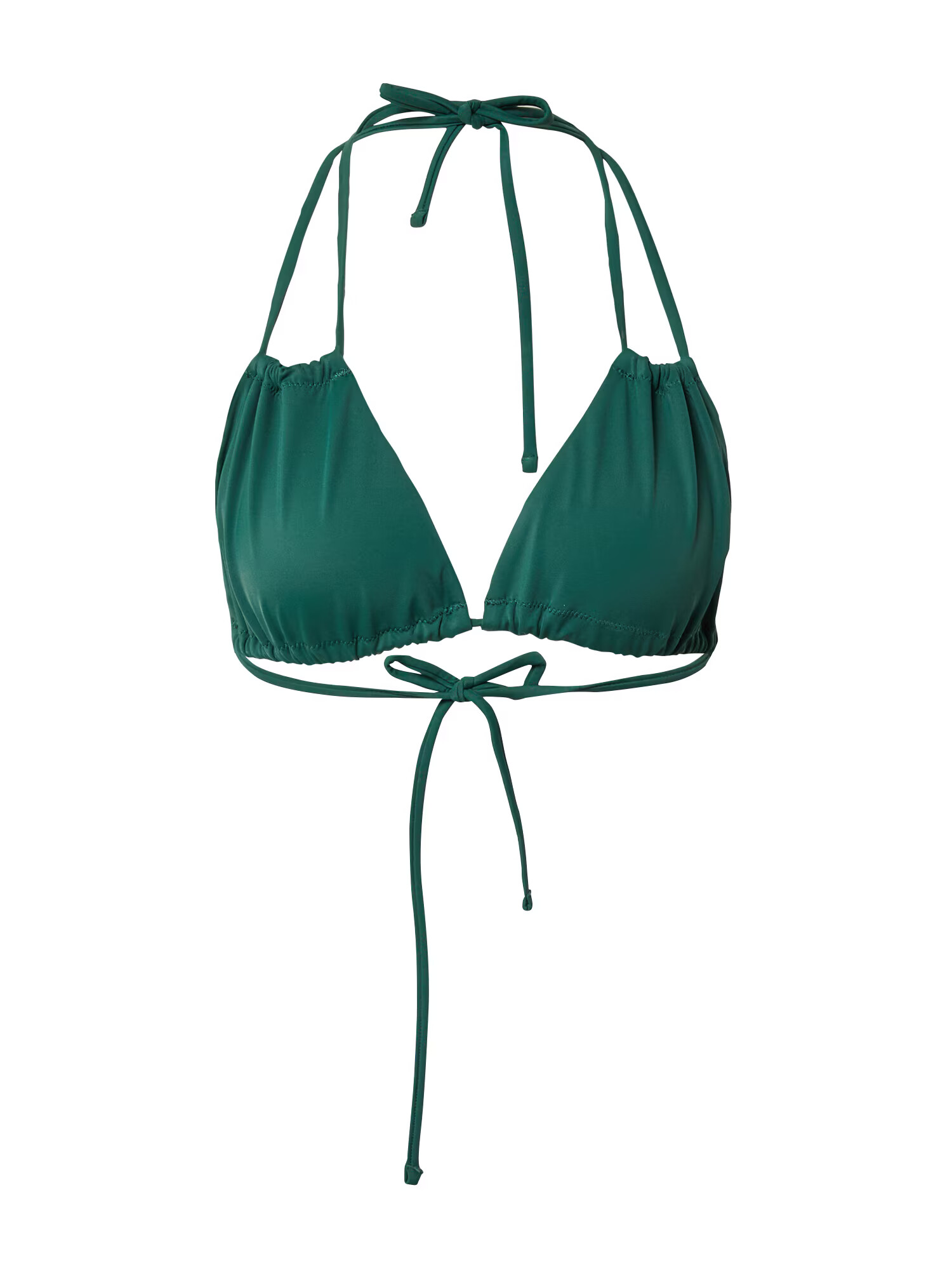 WEEKDAY Sutien costum de baie verde închis - Pled.ro