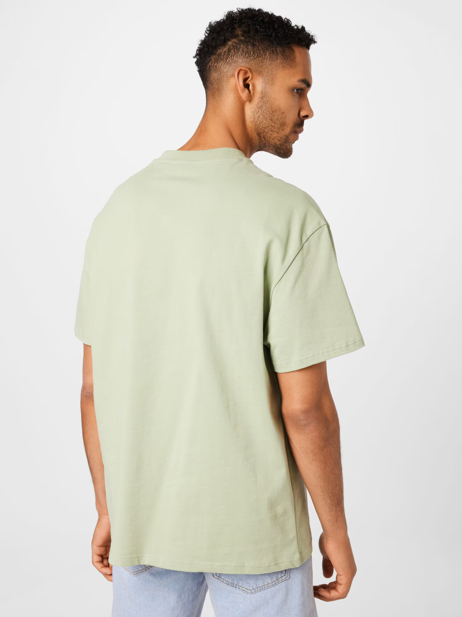 WEEKDAY Tricou 'Great' verde deschis - Pled.ro