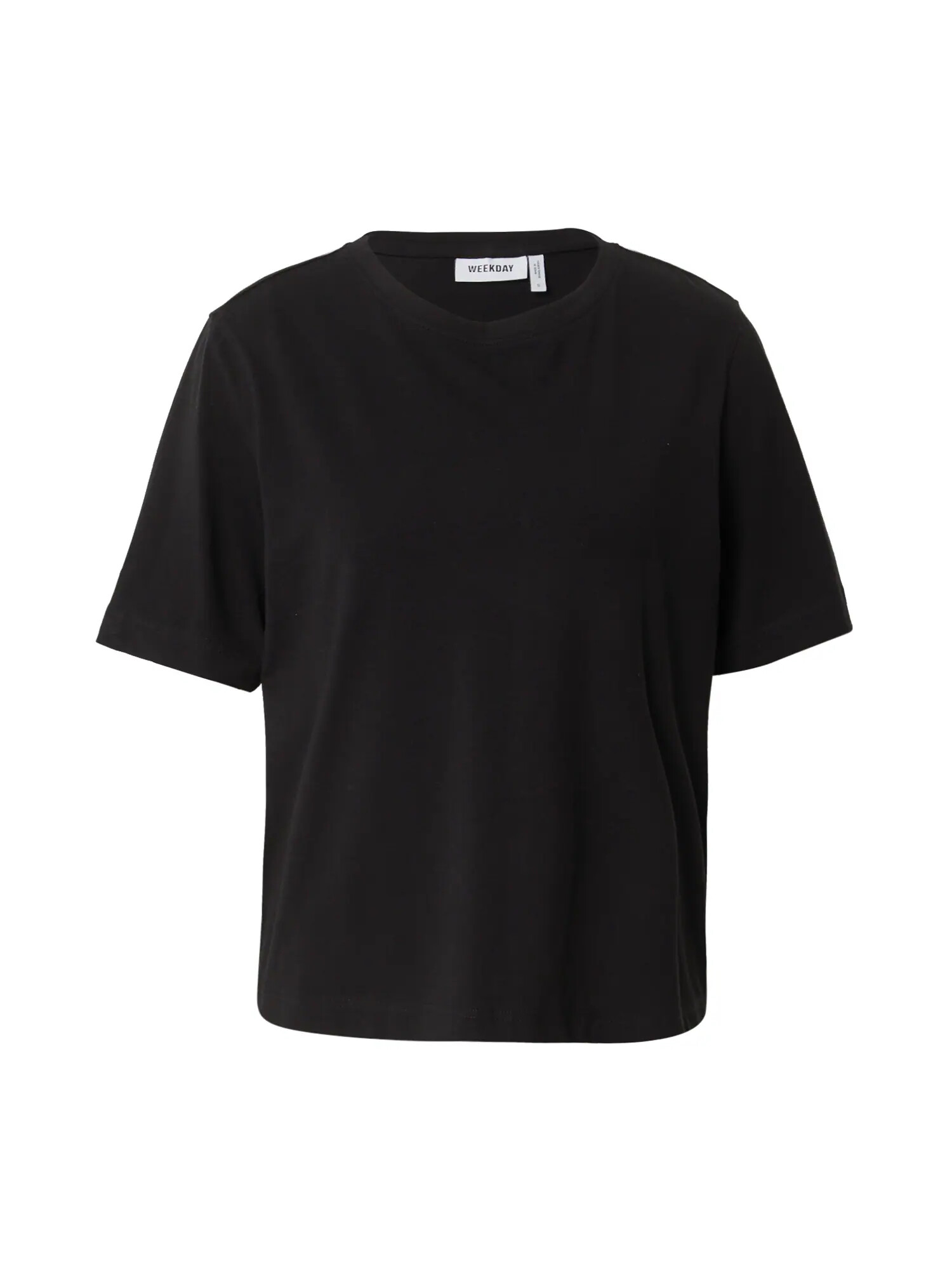 WEEKDAY Tricou negru - Pled.ro