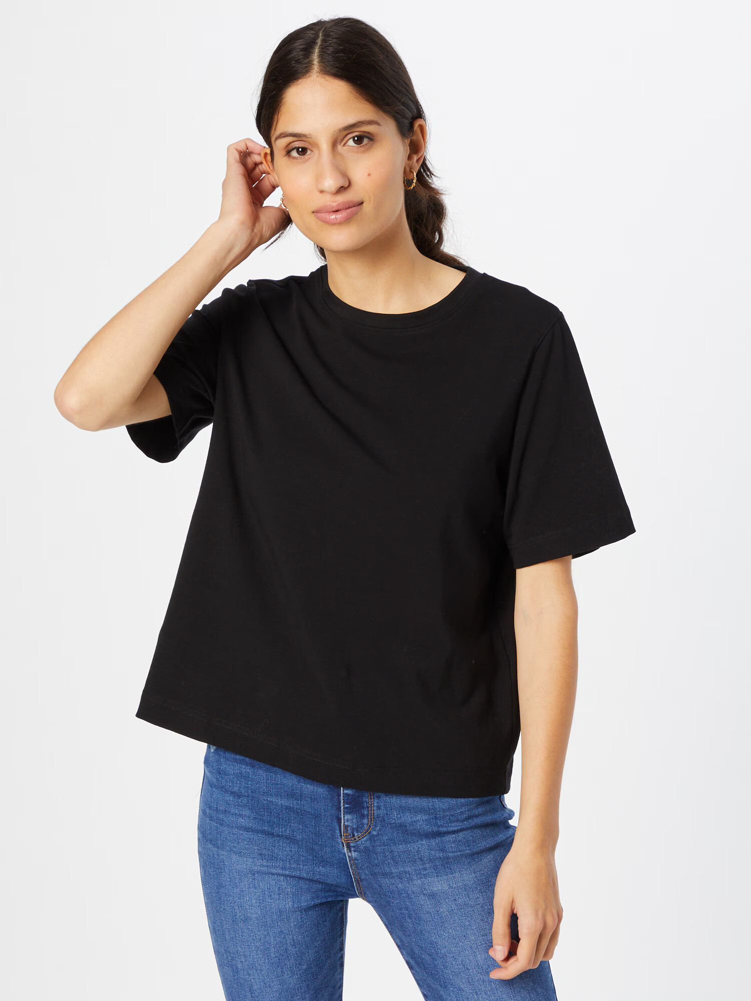 WEEKDAY Tricou negru - Pled.ro