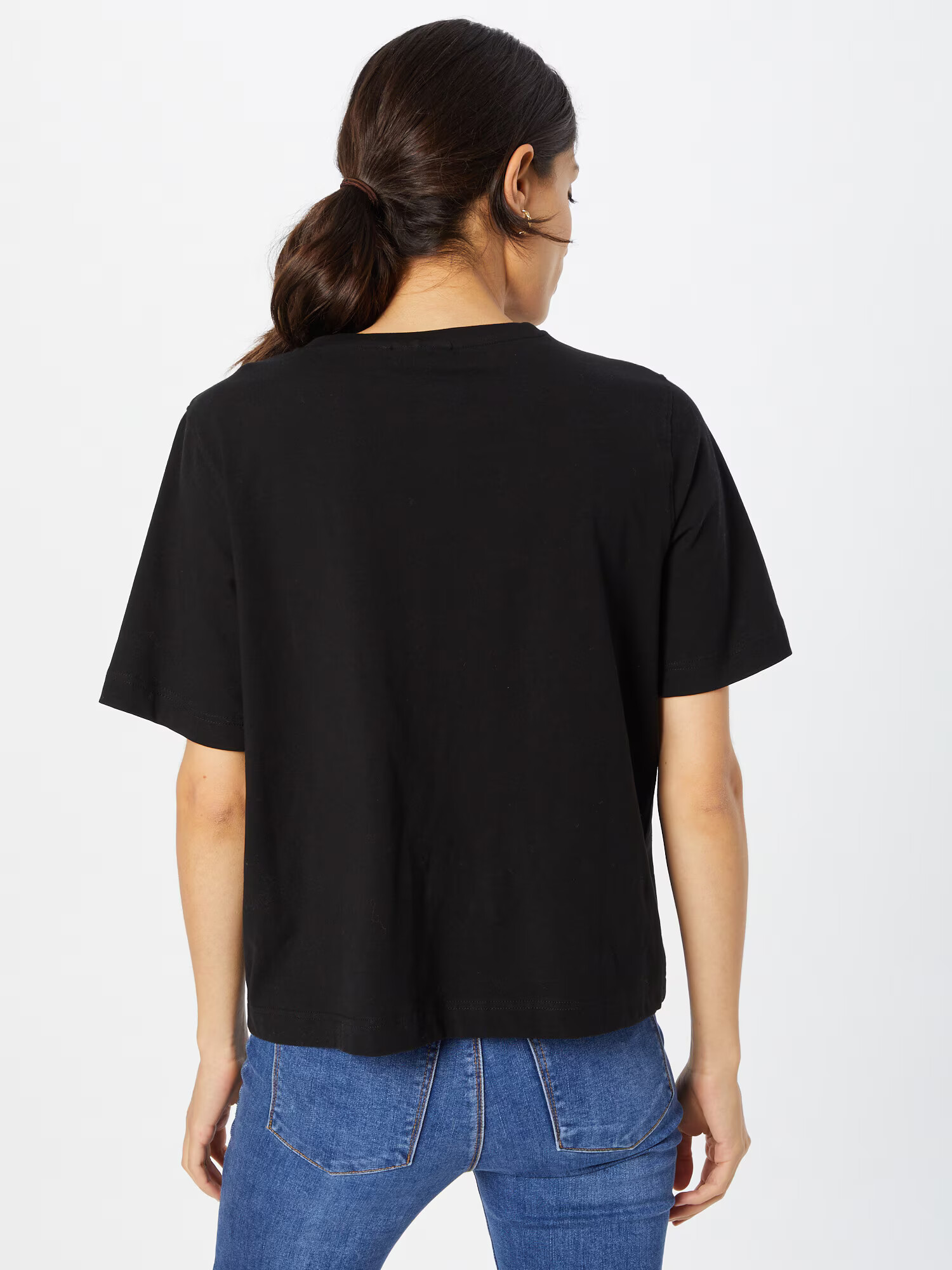 WEEKDAY Tricou negru - Pled.ro