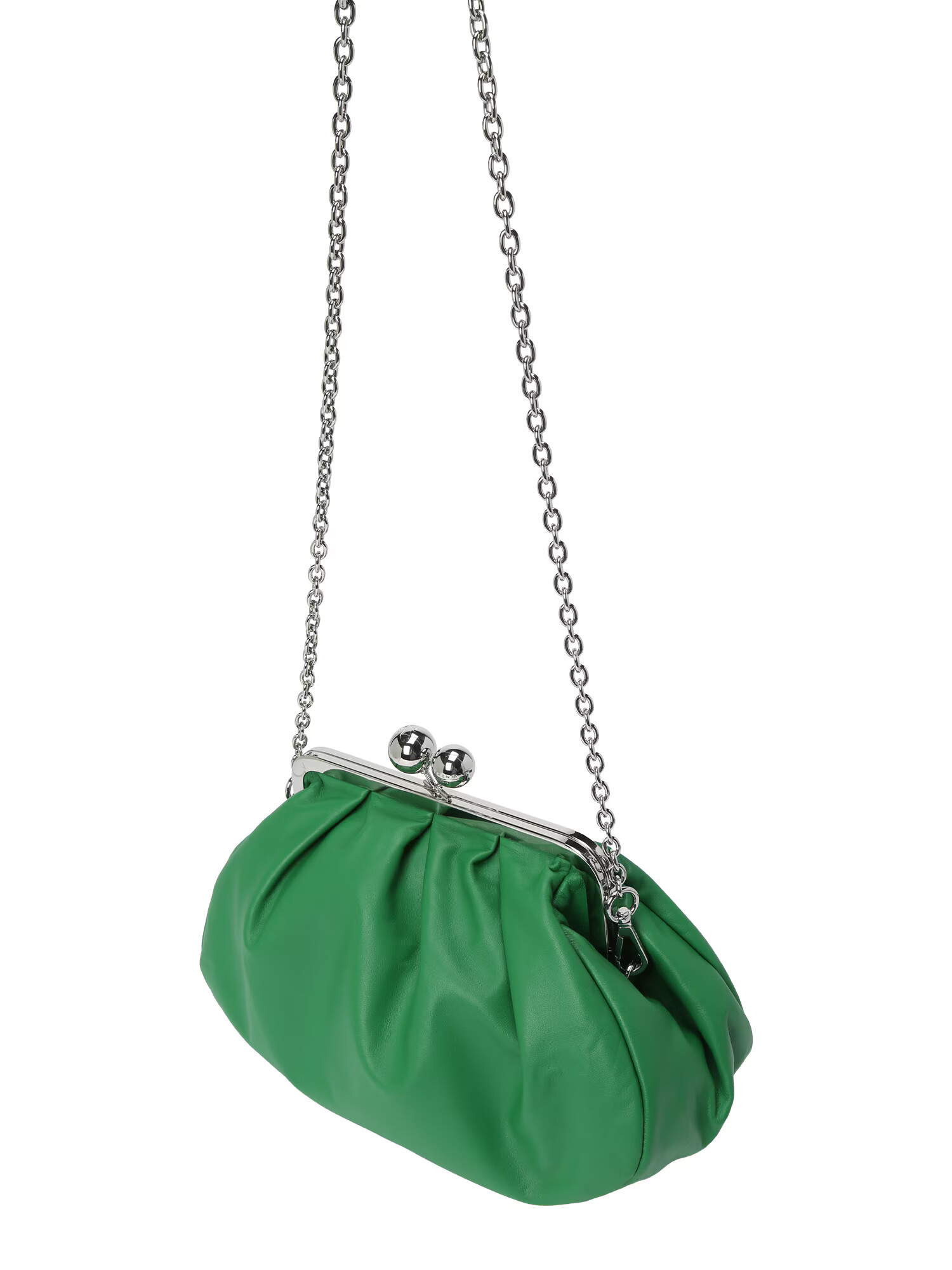 Weekend Max Mara Clutch 'Cubico' verde iarbă - Pled.ro