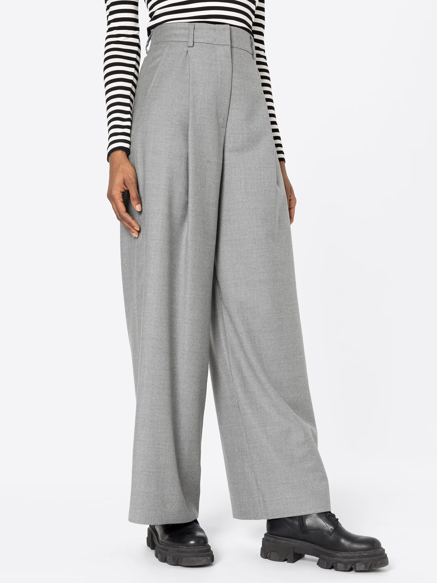 Weekend Max Mara Pantaloni 'ABILITA' gri amestecat - Pled.ro