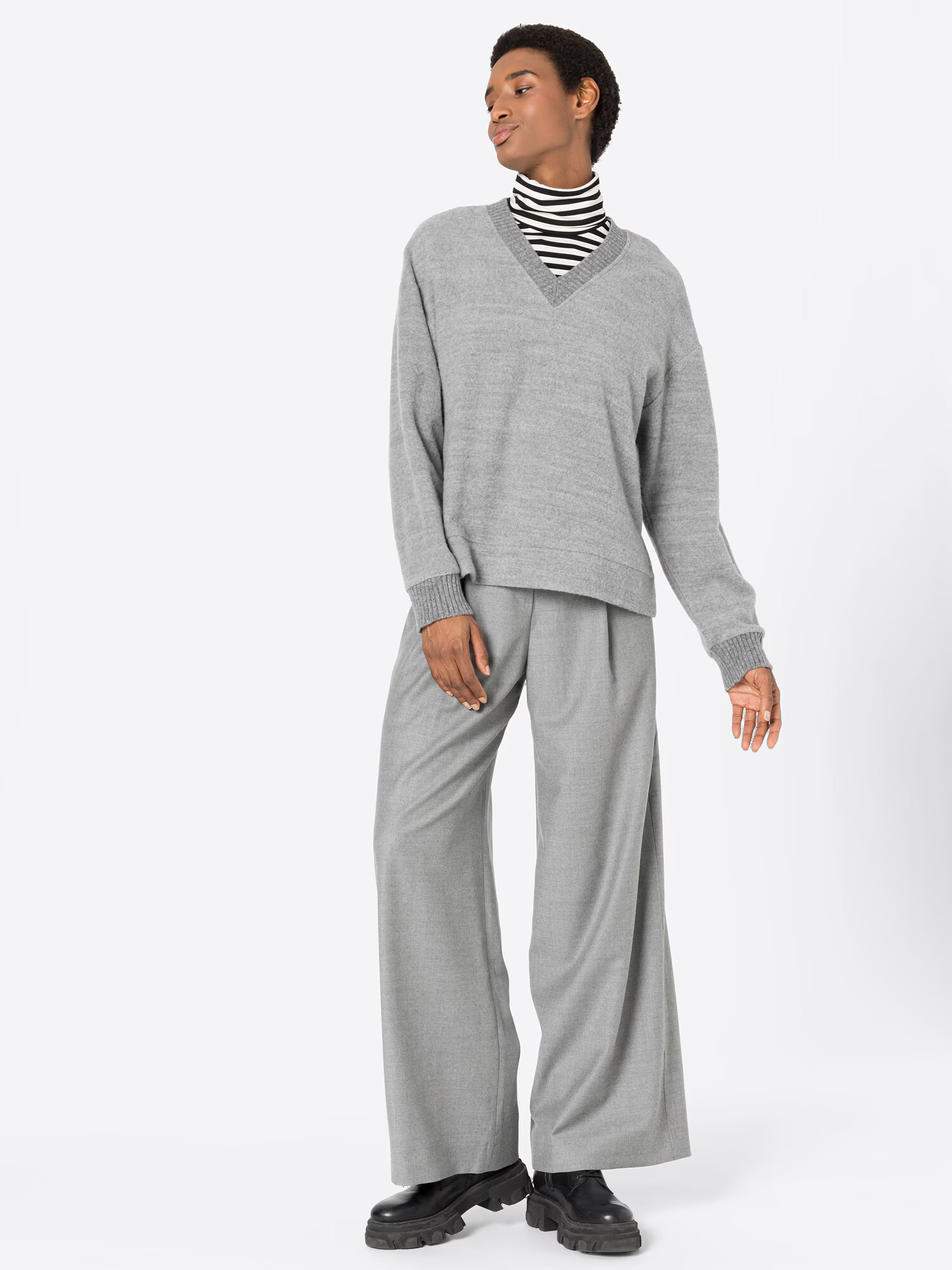 Weekend Max Mara Pantaloni 'ABILITA' gri amestecat - Pled.ro