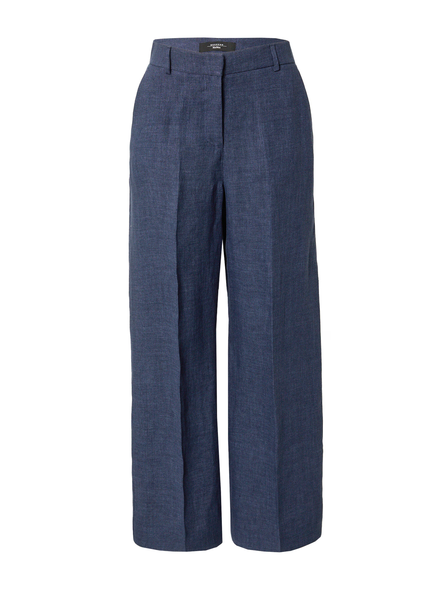 Weekend Max Mara Pantaloni cu dungă bleumarin - Pled.ro