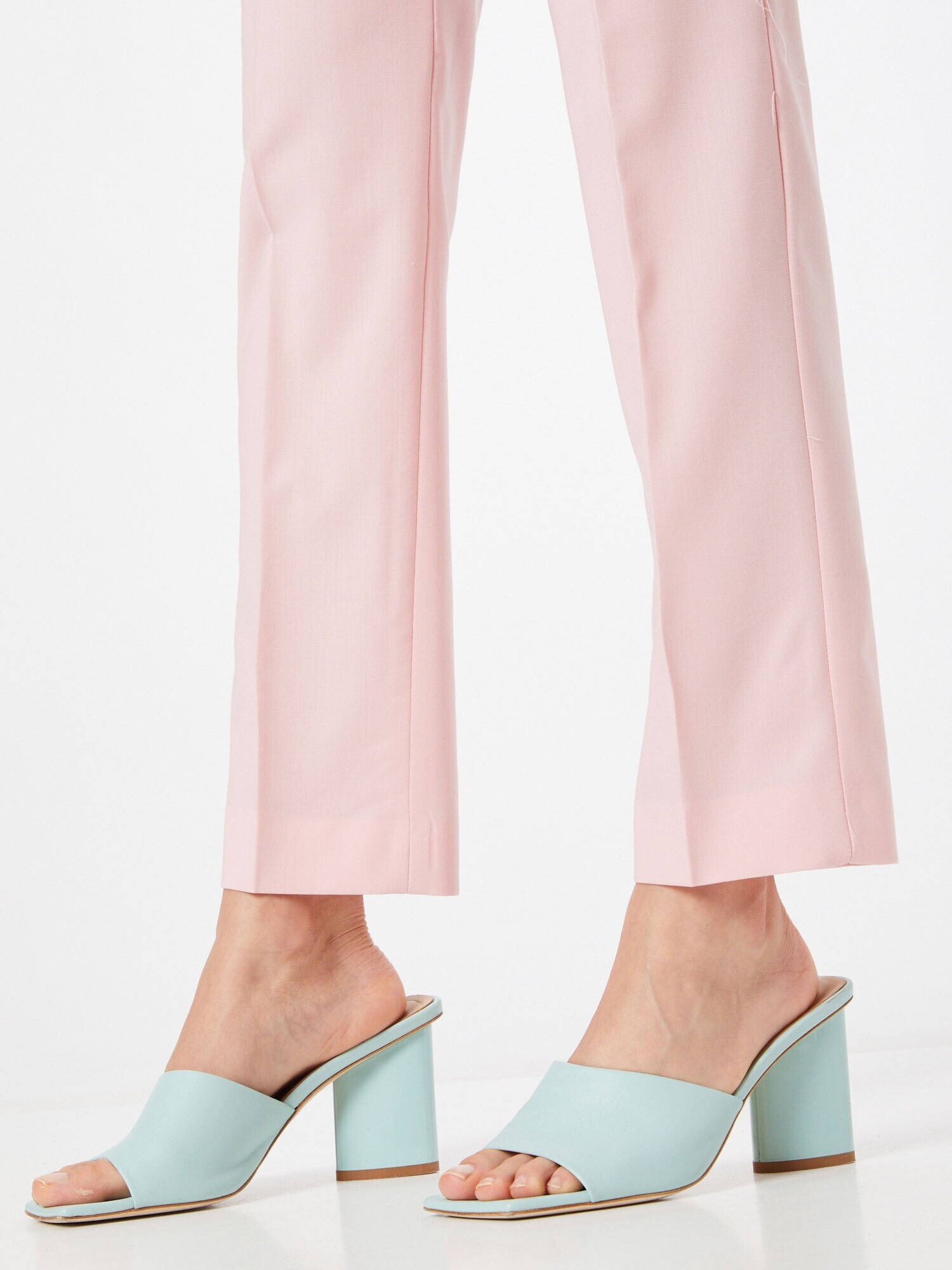 Weekend Max Mara Pantaloni cu dungă 'CANON' roz pastel - Pled.ro